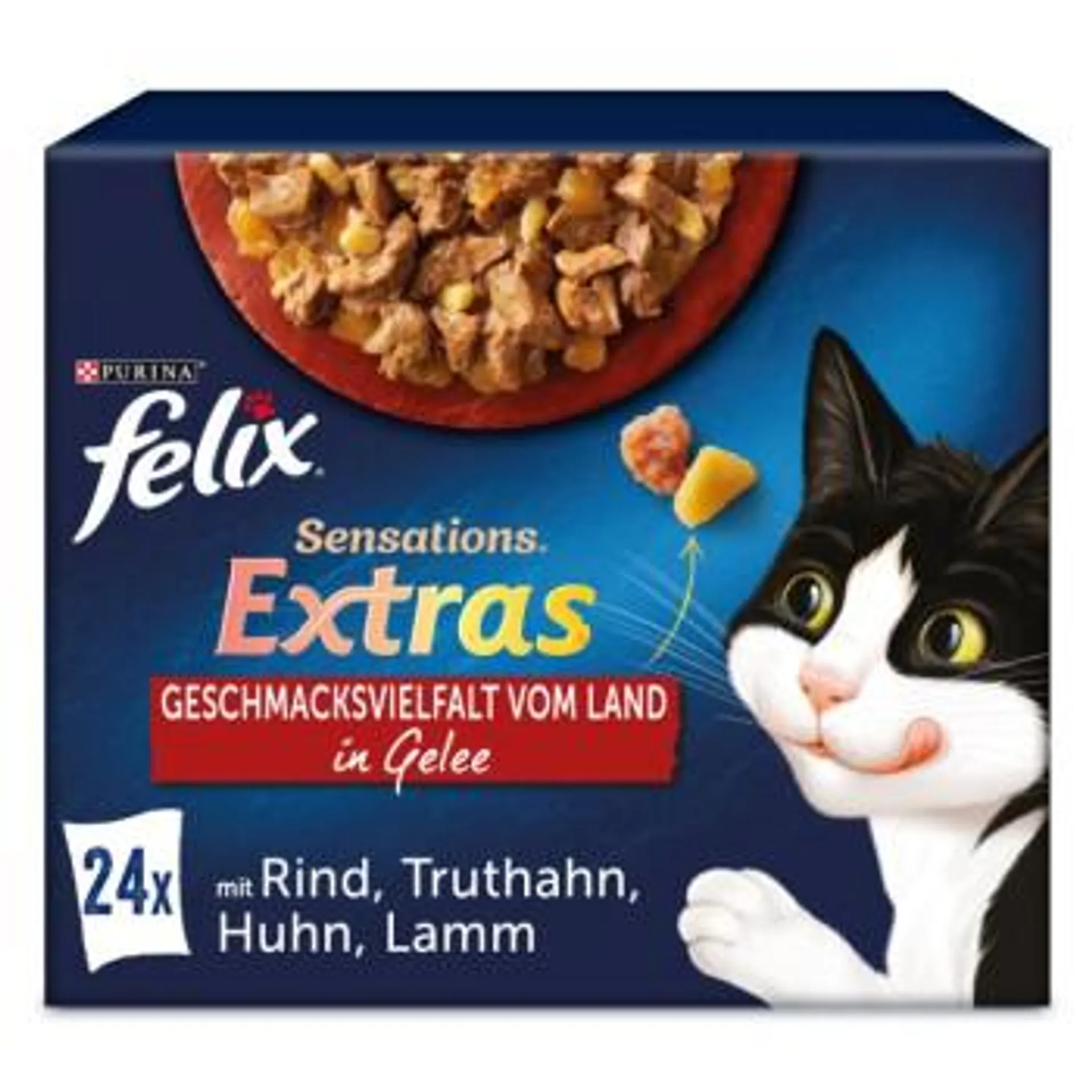 Felix Sensations Extras Gelees 24x85g