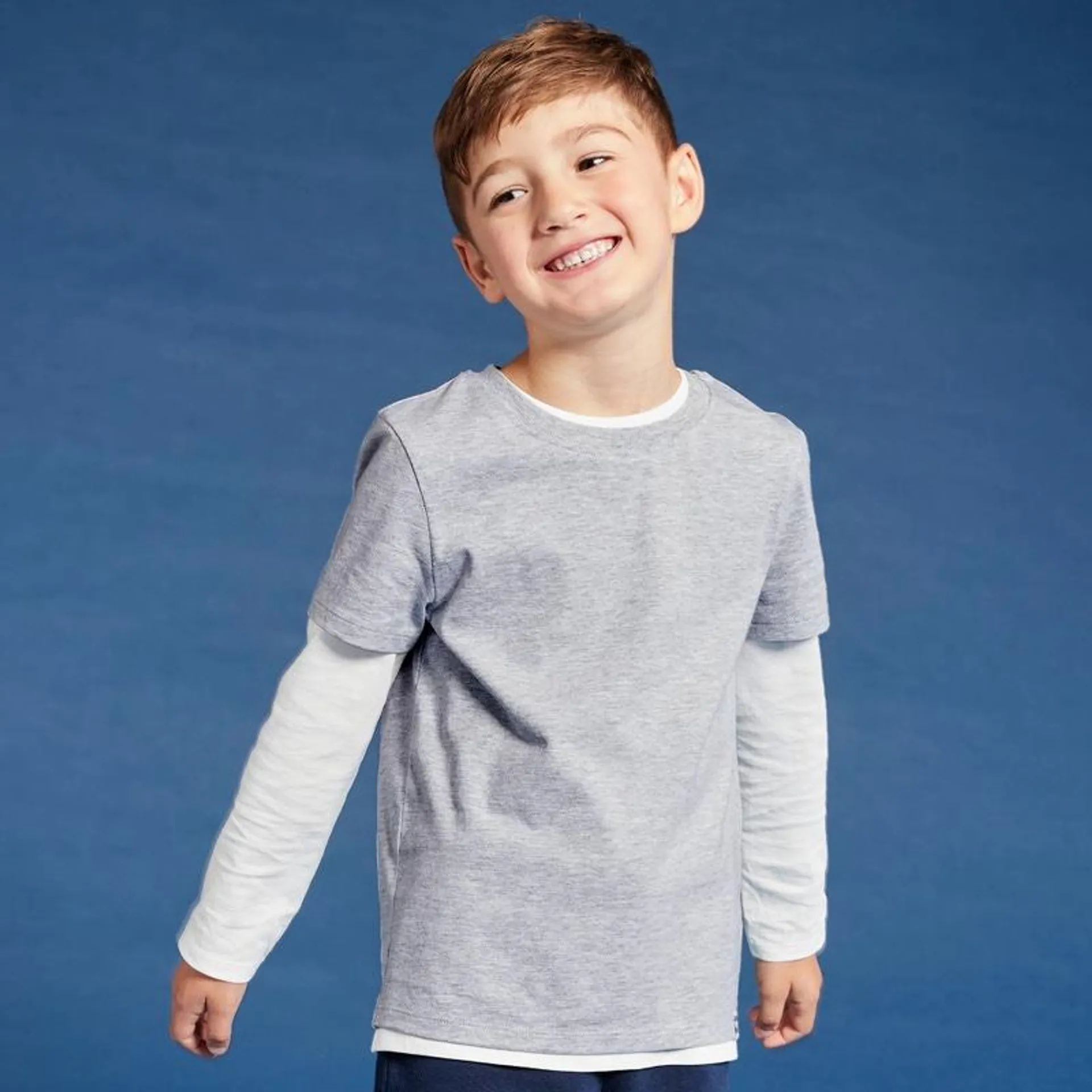 Kinder-Shirt-Set, 2-teilig