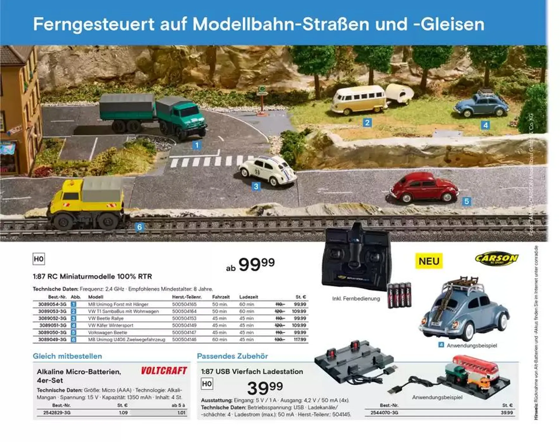 Modellbahn Katalog von 29. Oktober bis 31. Dezember 2025 - Prospekt seite 2