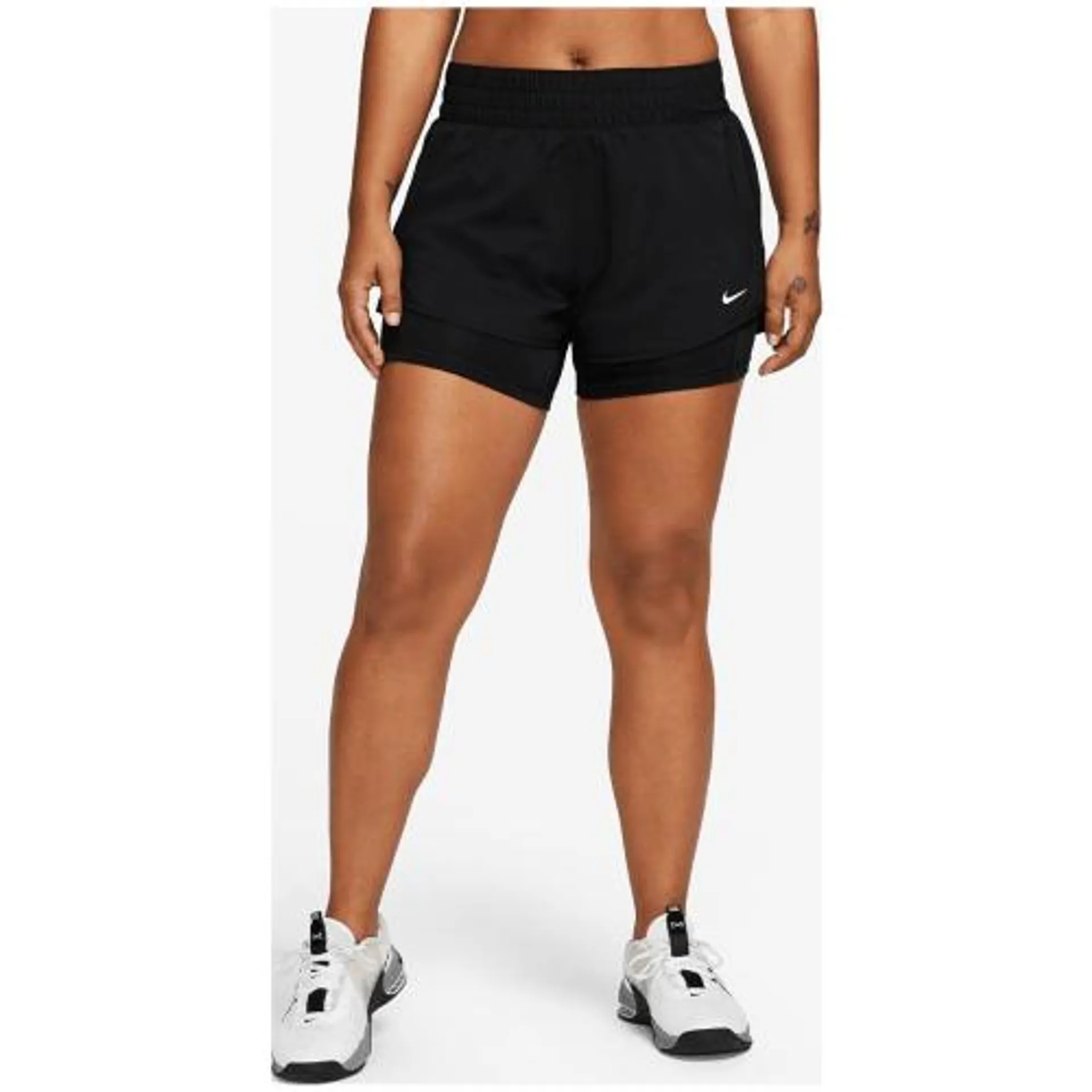 One Dri-Fit Mid-Rise 3" 2-in-1 Damen Shorts