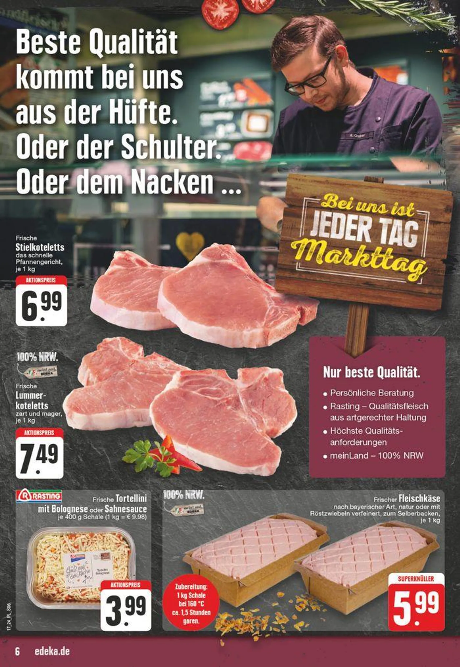 Edeka flugblatt von 21. April bis 27. April 2024 - Prospekt seite 6