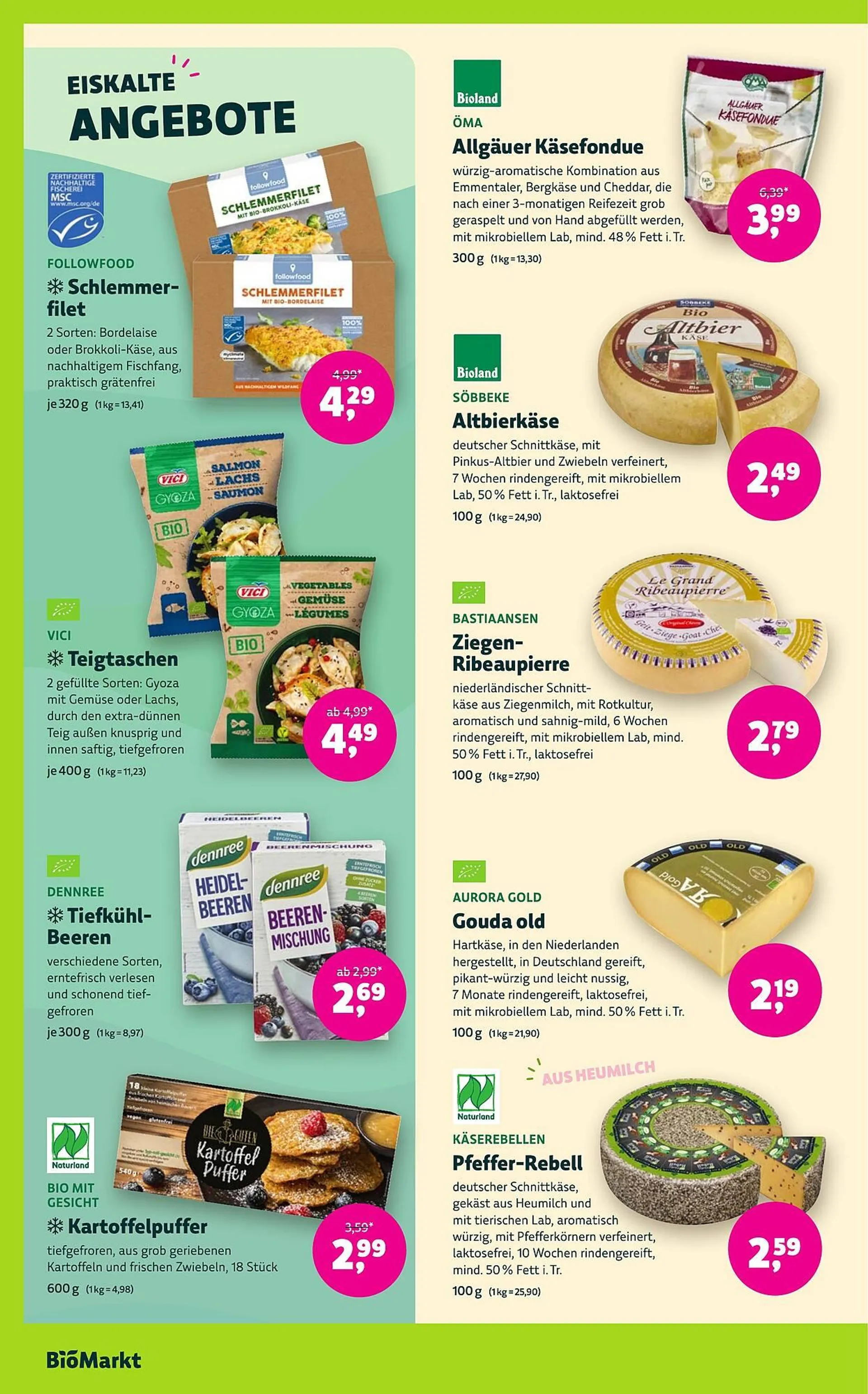 Aleco Biomarkt Prospekt von 15. Januar bis 28. Januar 2025 - Prospekt seite 4