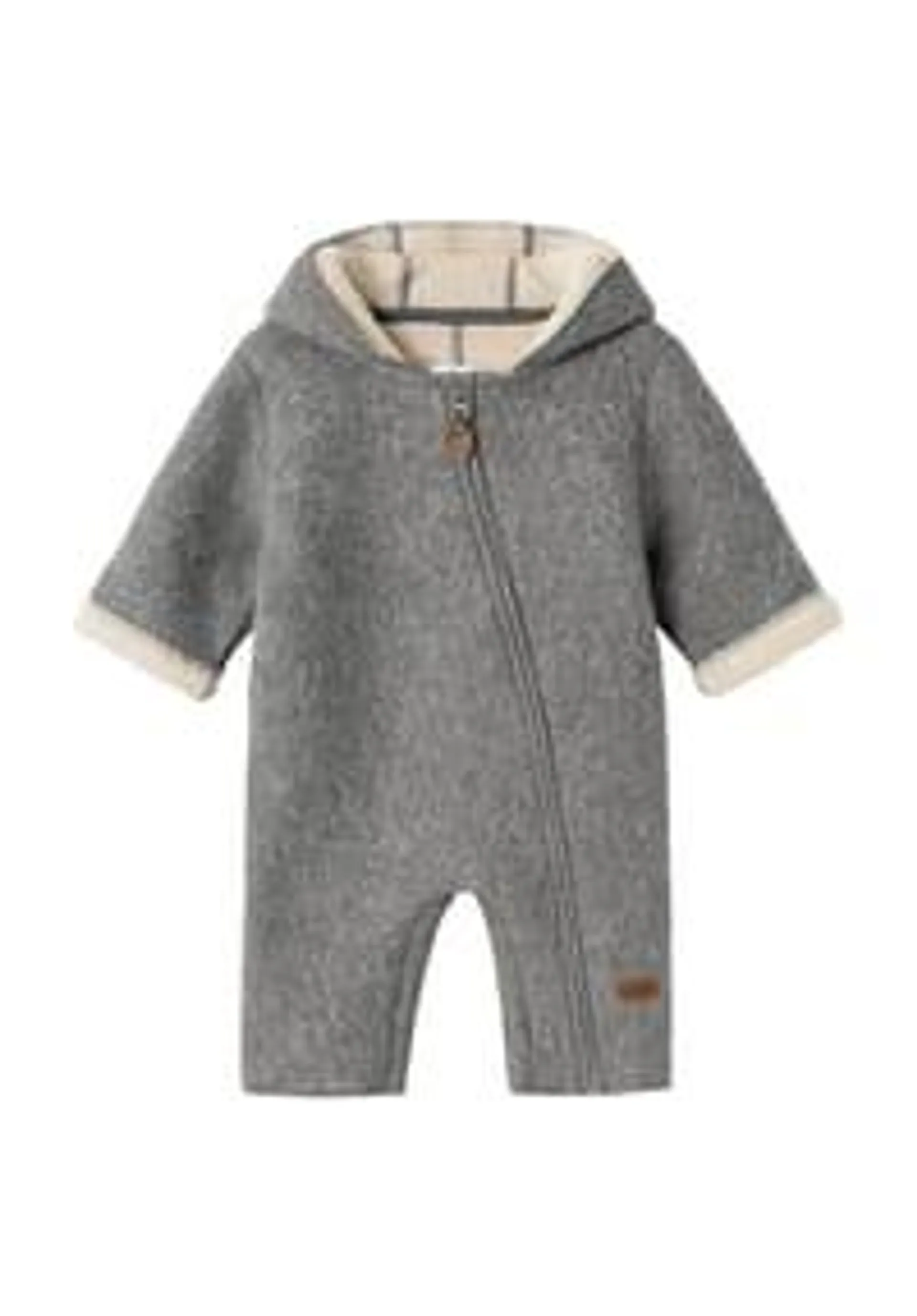 name it® Outdoor Overall, Wollanteil, Kapuze, für Babys und Kleinkinder