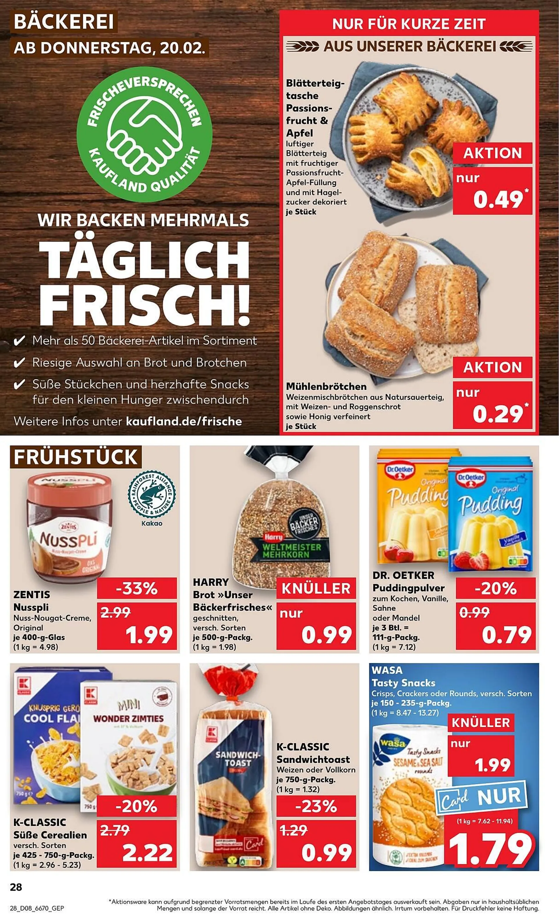 Kaufland Prospekt von 20. Februar bis 26. Februar 2025 - Prospekt seite 28