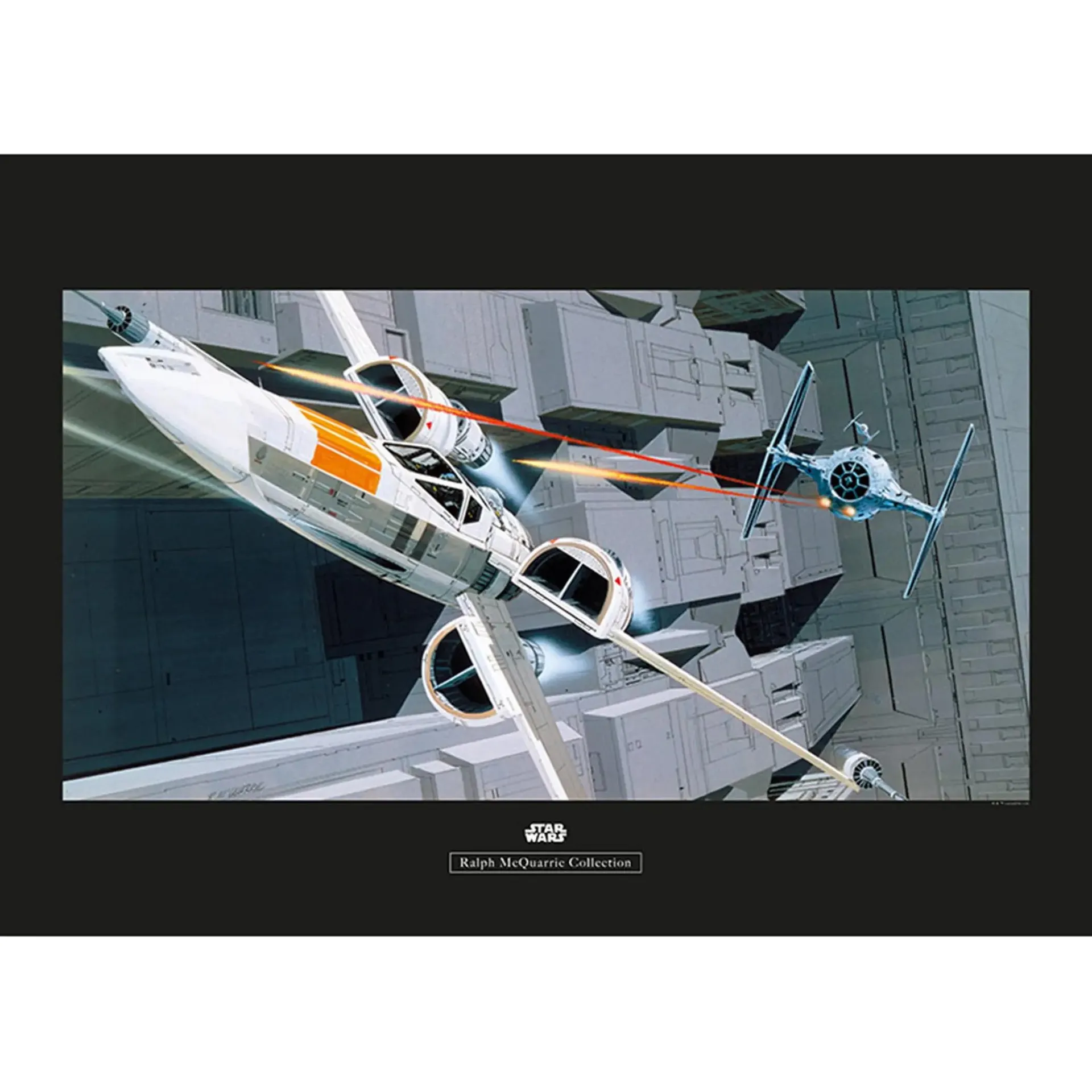 Wandbild STAR WARS CLASSIC RMQ X-WING - 70x50 cm