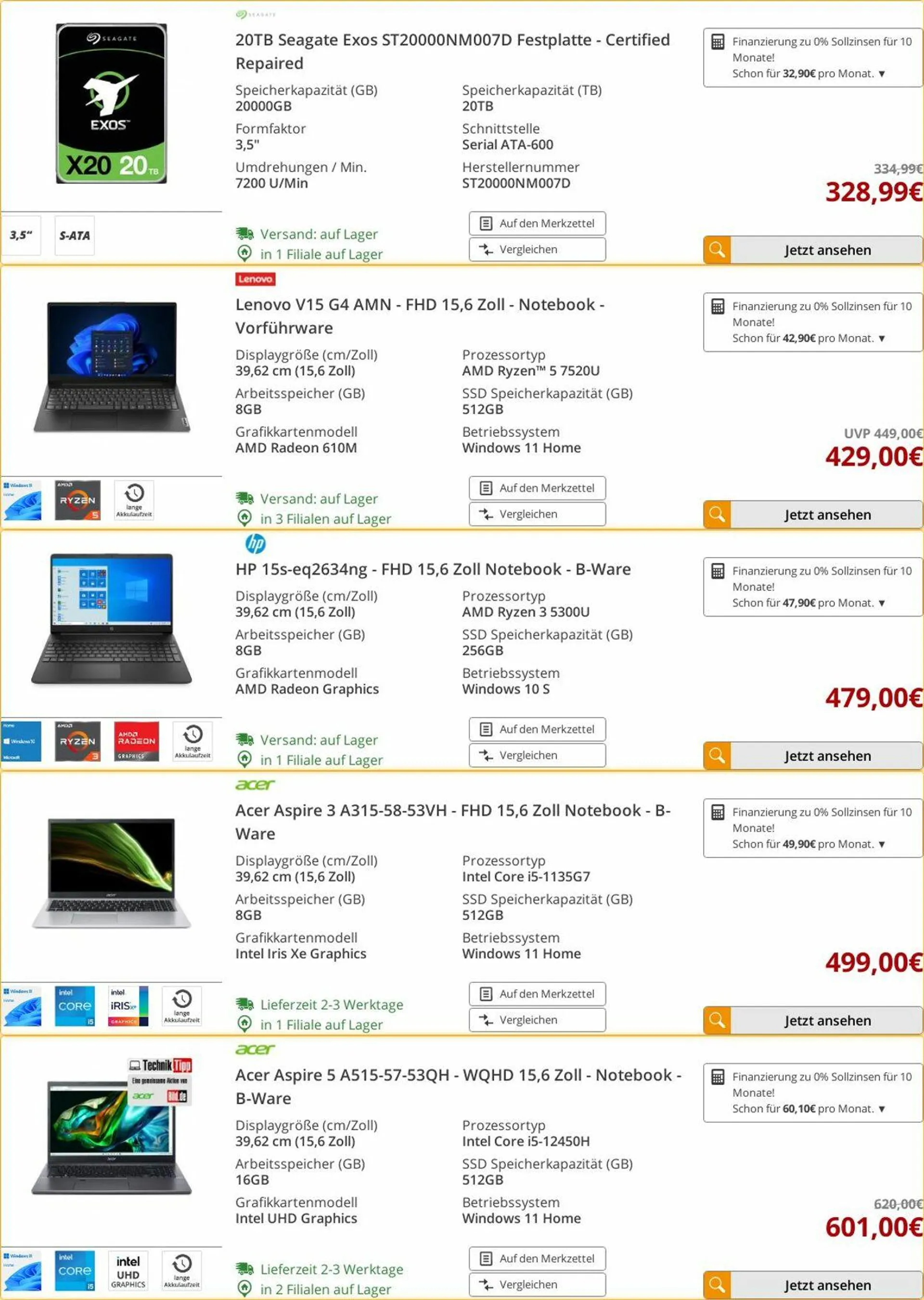 ARLT Computer Aktueller Prospekt von 4. November bis 10. November 2024 - Prospekt seite 2