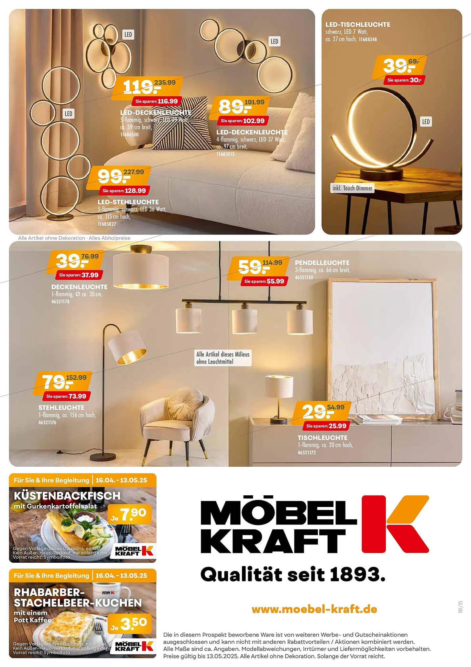 Möbel Kraft Prospekt von 15. April bis 13. Mai 2025 - Prospekt seite 20