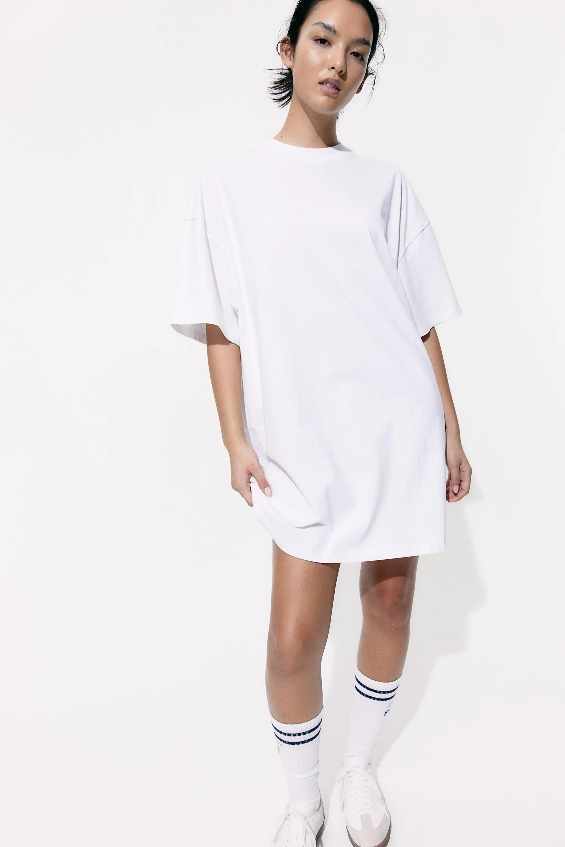 Oversized T-Shirt-Kleid