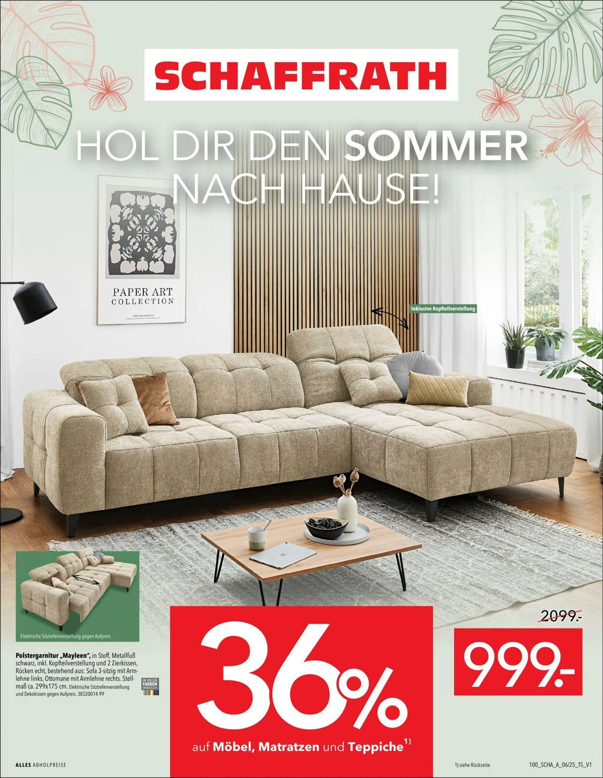 Schaffrath von 30. Mai bis 29. Juni 2025 - Prospekt seite 1