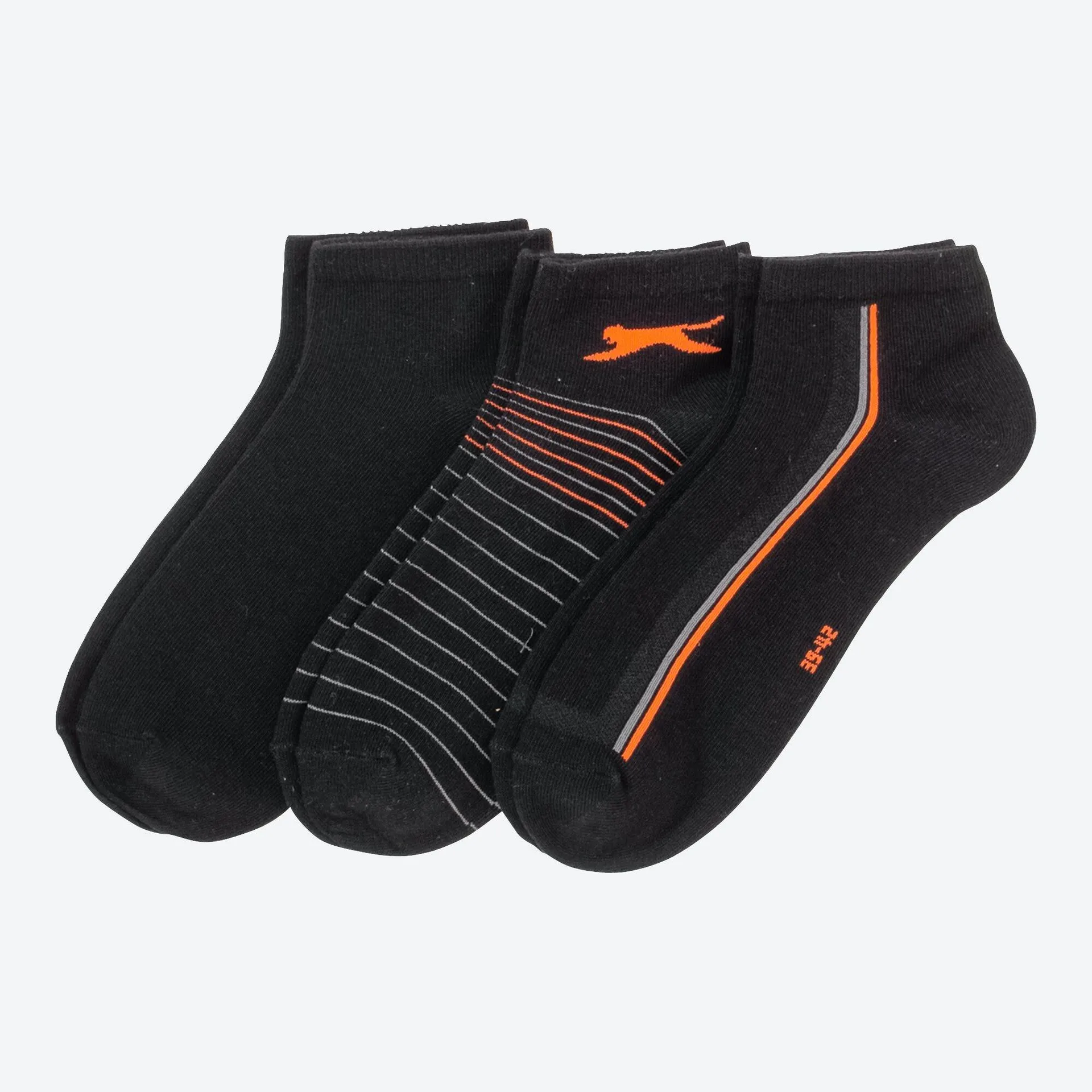 Slazenger Herren-Sport-Sneaker-Socken, 3er-Pack