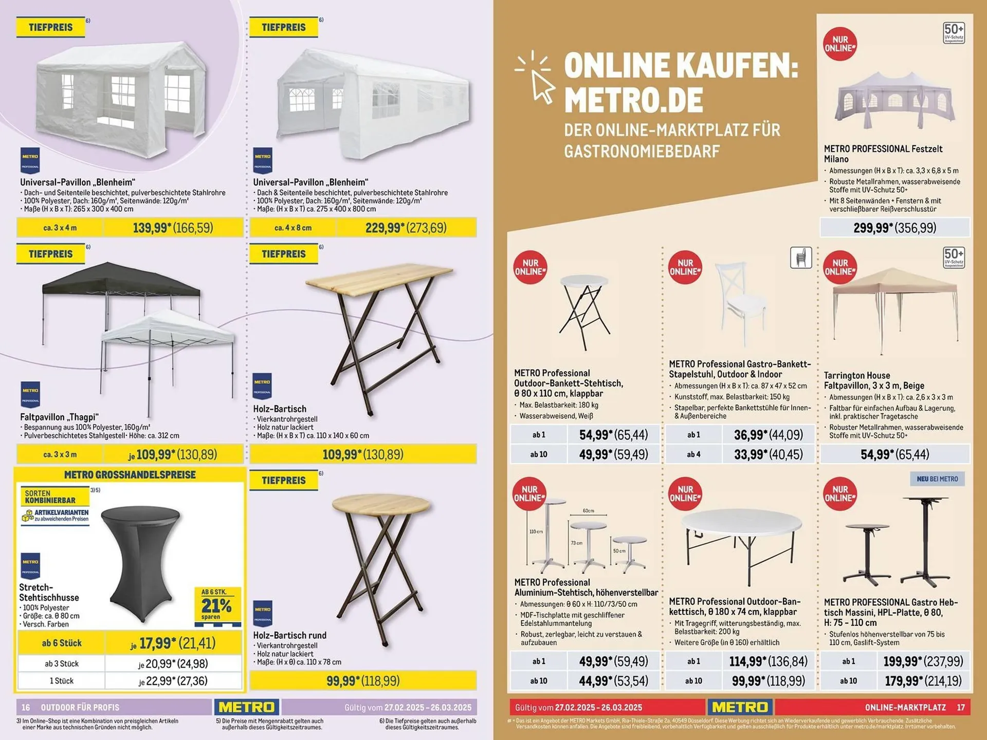 METRO Prospekt von 27. Februar bis 26. März 2025 - Prospekt seite 9