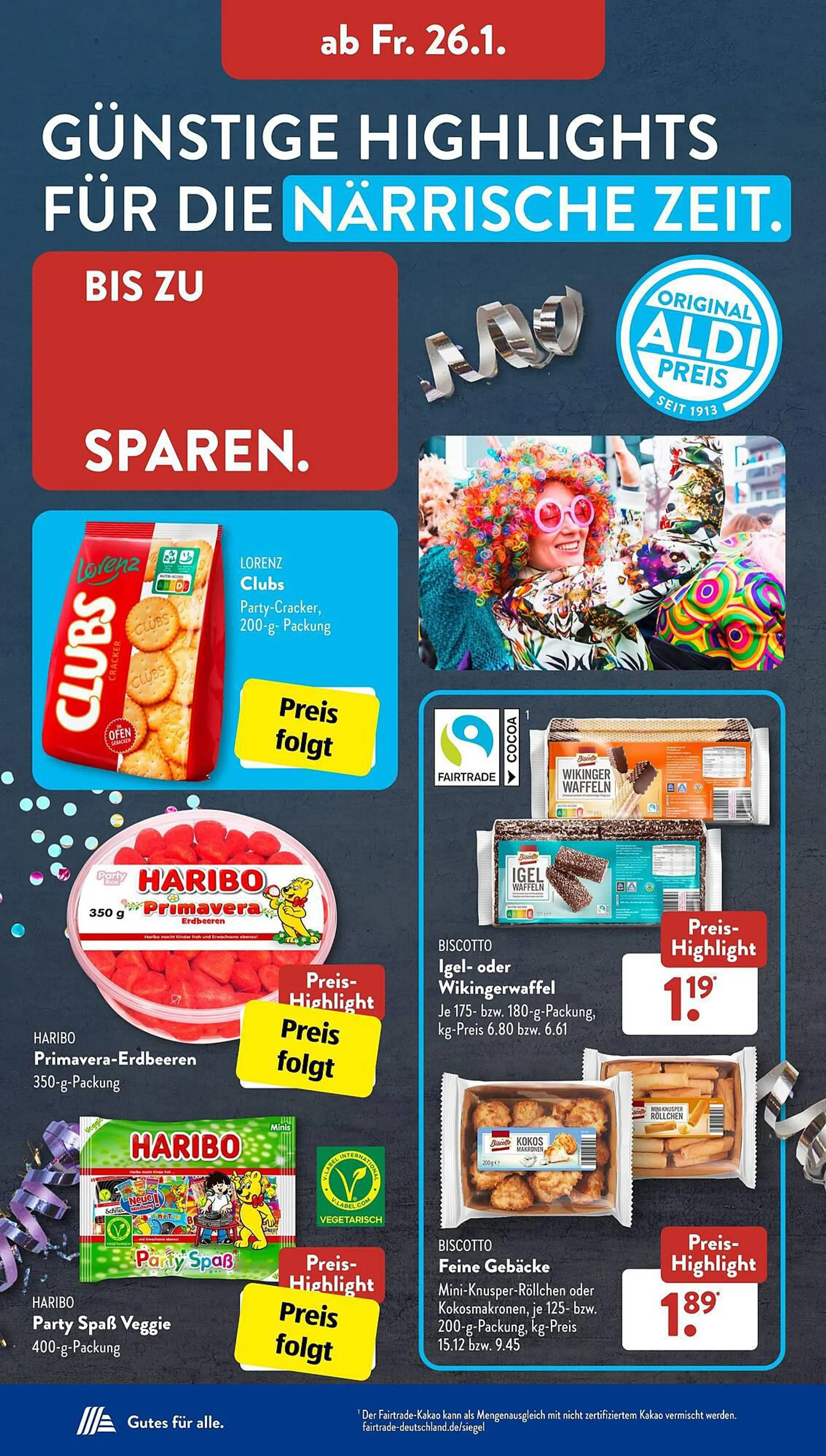 Aldi Süd Prospekt von 21. Januar bis 27. Januar 2024 - Prospekt seite 23