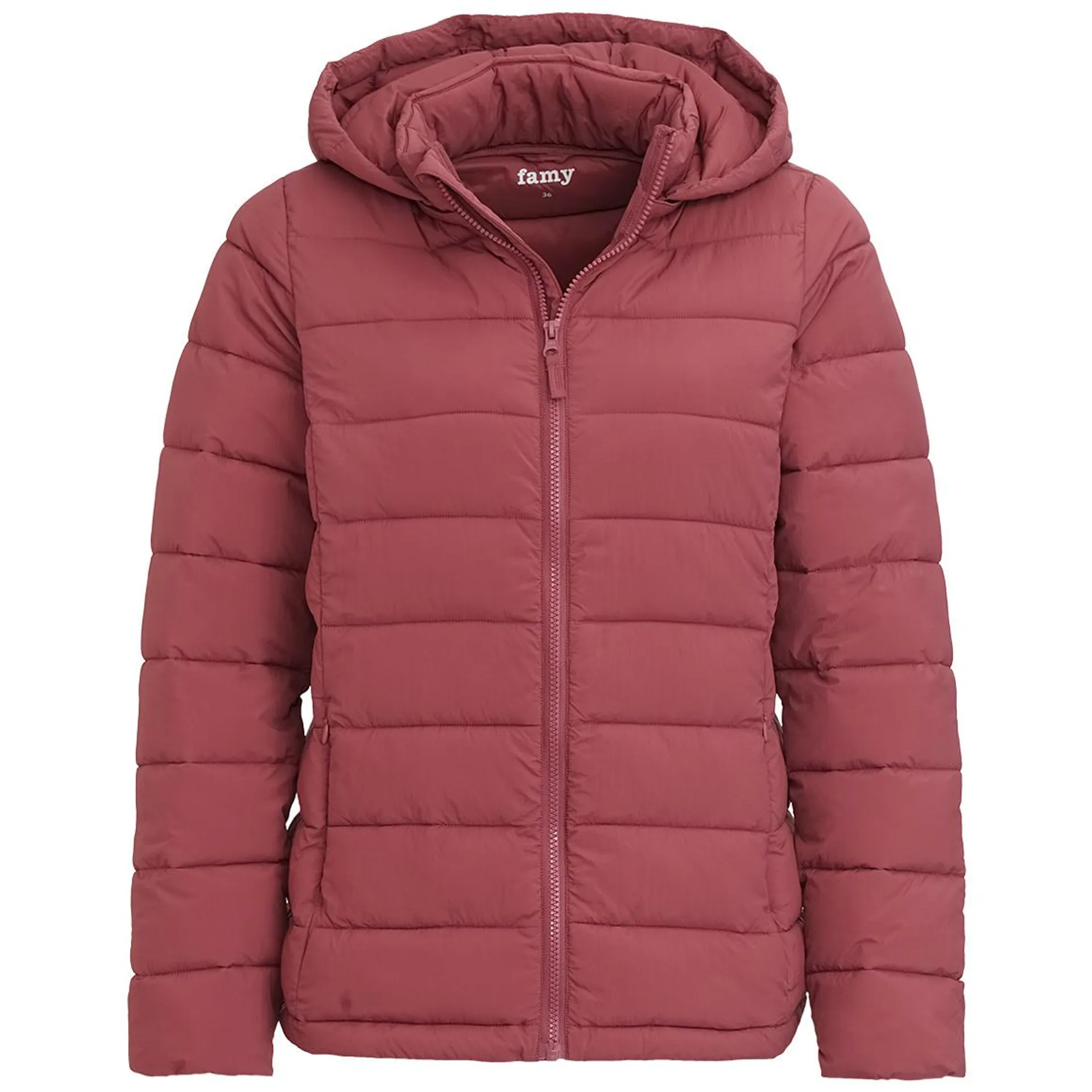 Damen Steppjacke mit abnehmbarer Kapuze