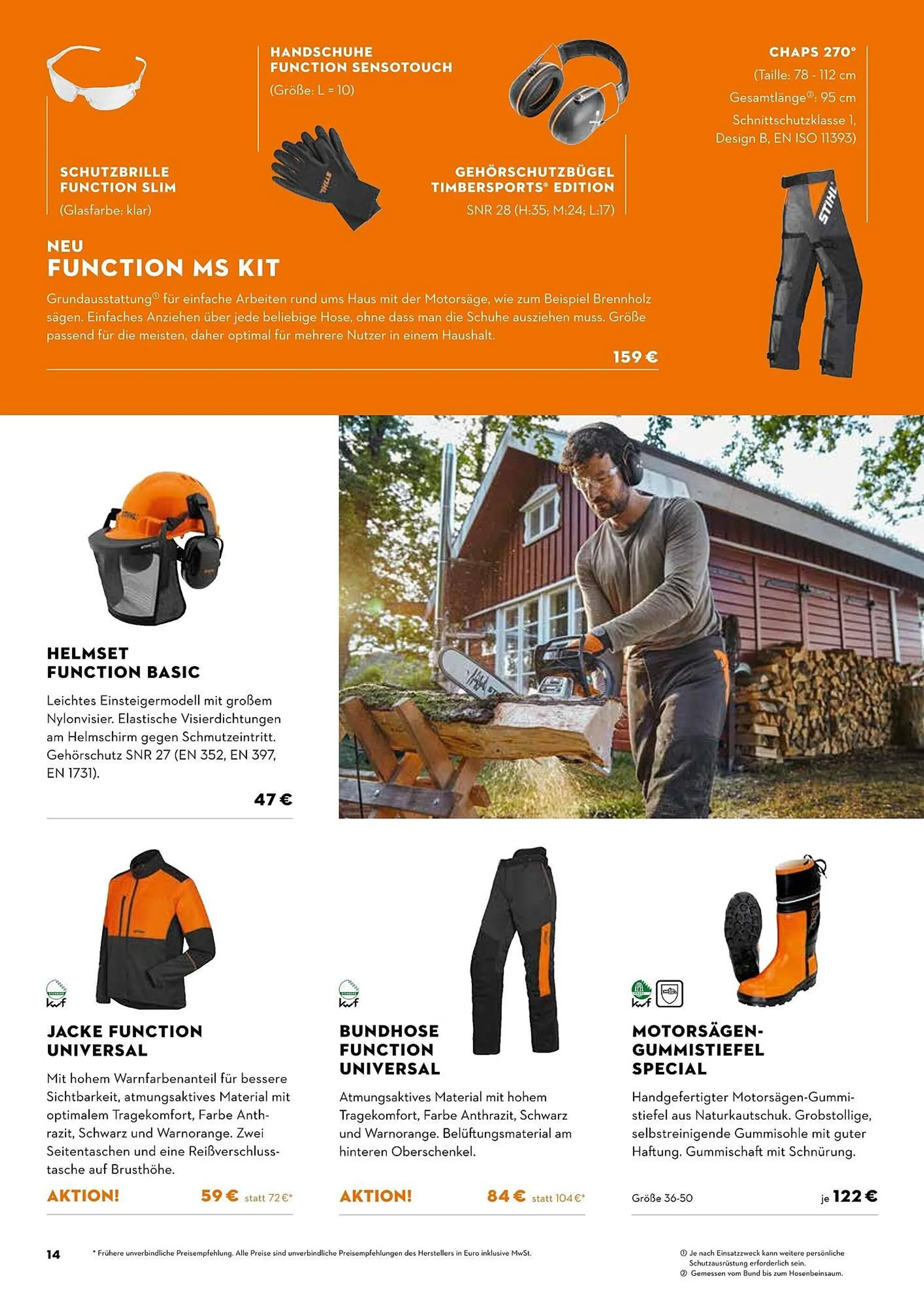 STIHL Prospekt von 27. August bis 31. Dezember 2024 - Prospekt seite 14