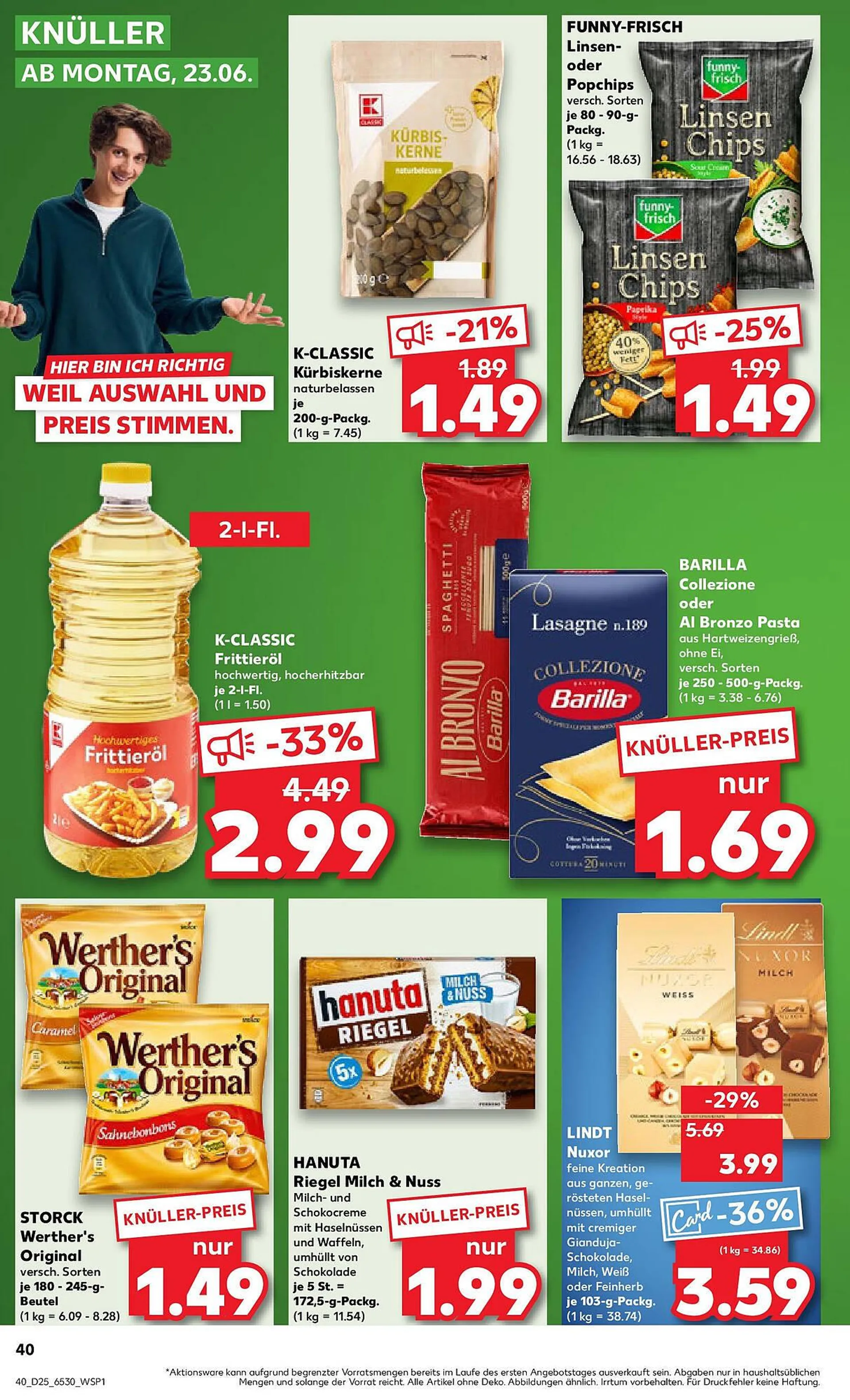 Kaufland Prospekt von 22. Juni bis 25. Juni 2025 - Prospekt seite 1