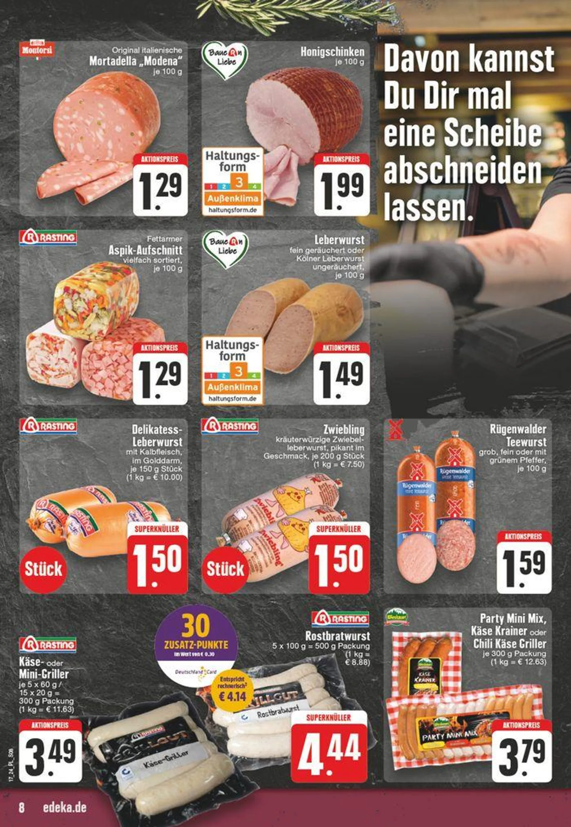 Edeka flugblatt von 21. April bis 27. April 2024 - Prospekt seite 8