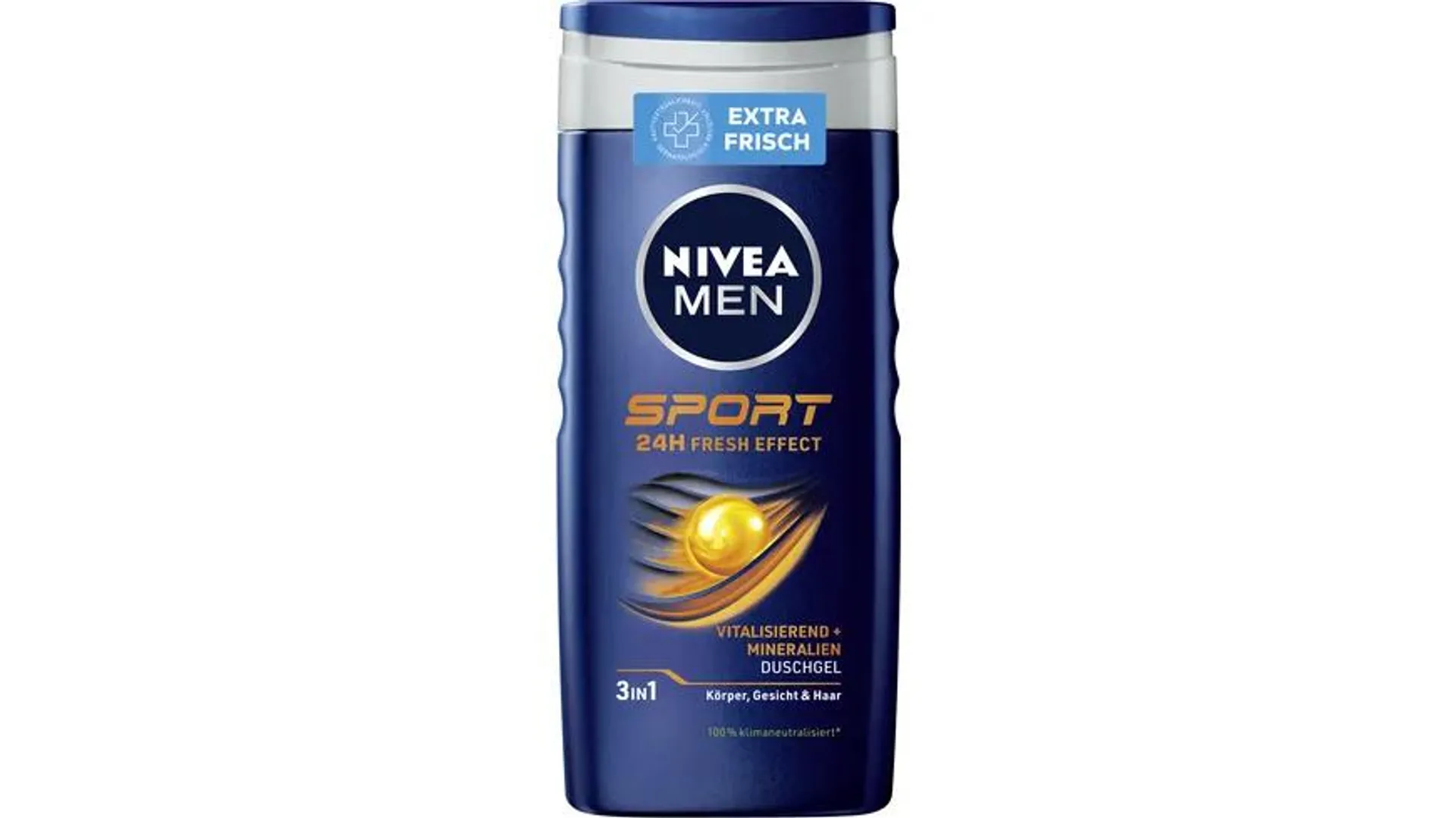 NIVEA MEN Duschgel Sport 24H fresh effect 3 in 1