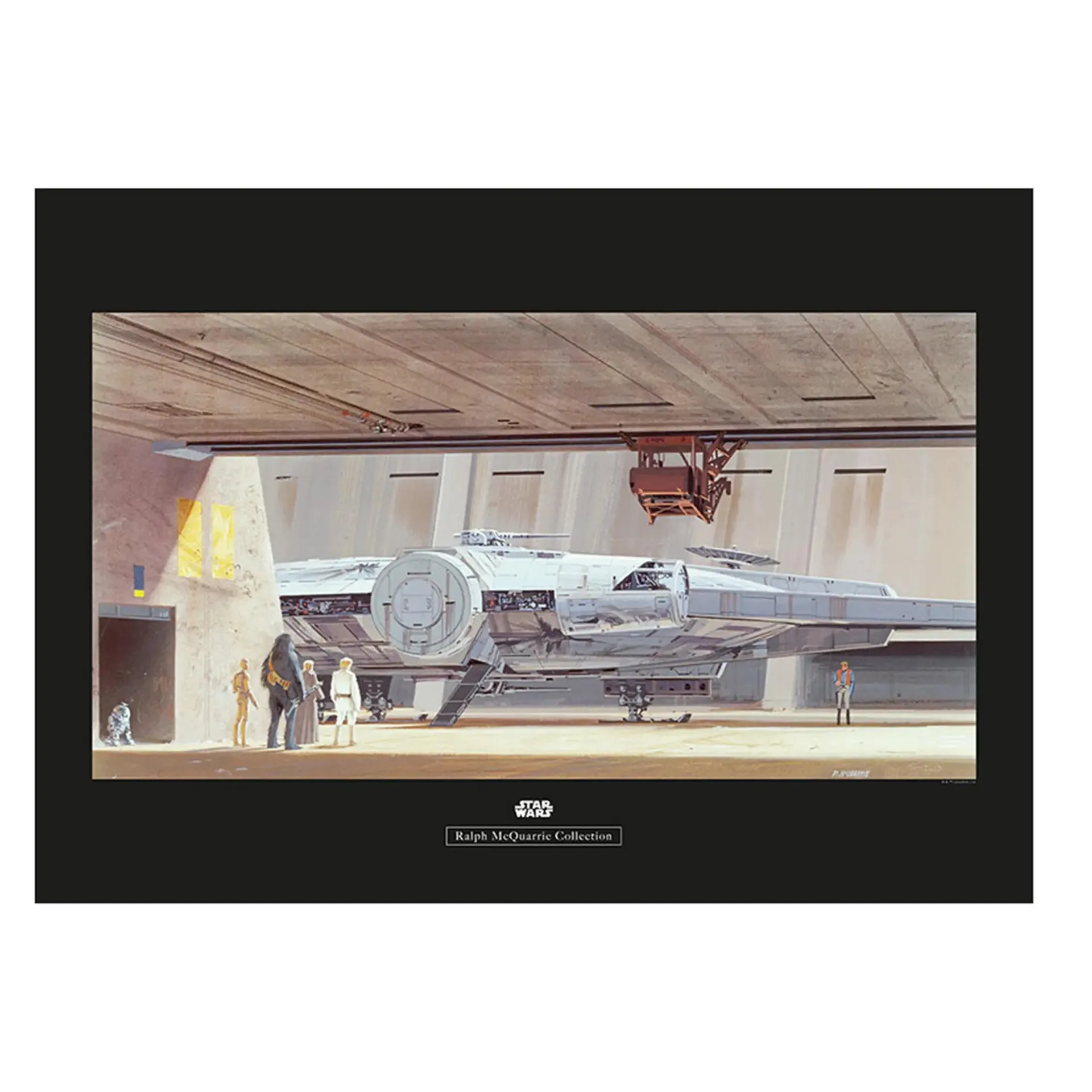 Wandbild STAR WARS CLASSIC RMQ MOS - bunt - 70x50 cm