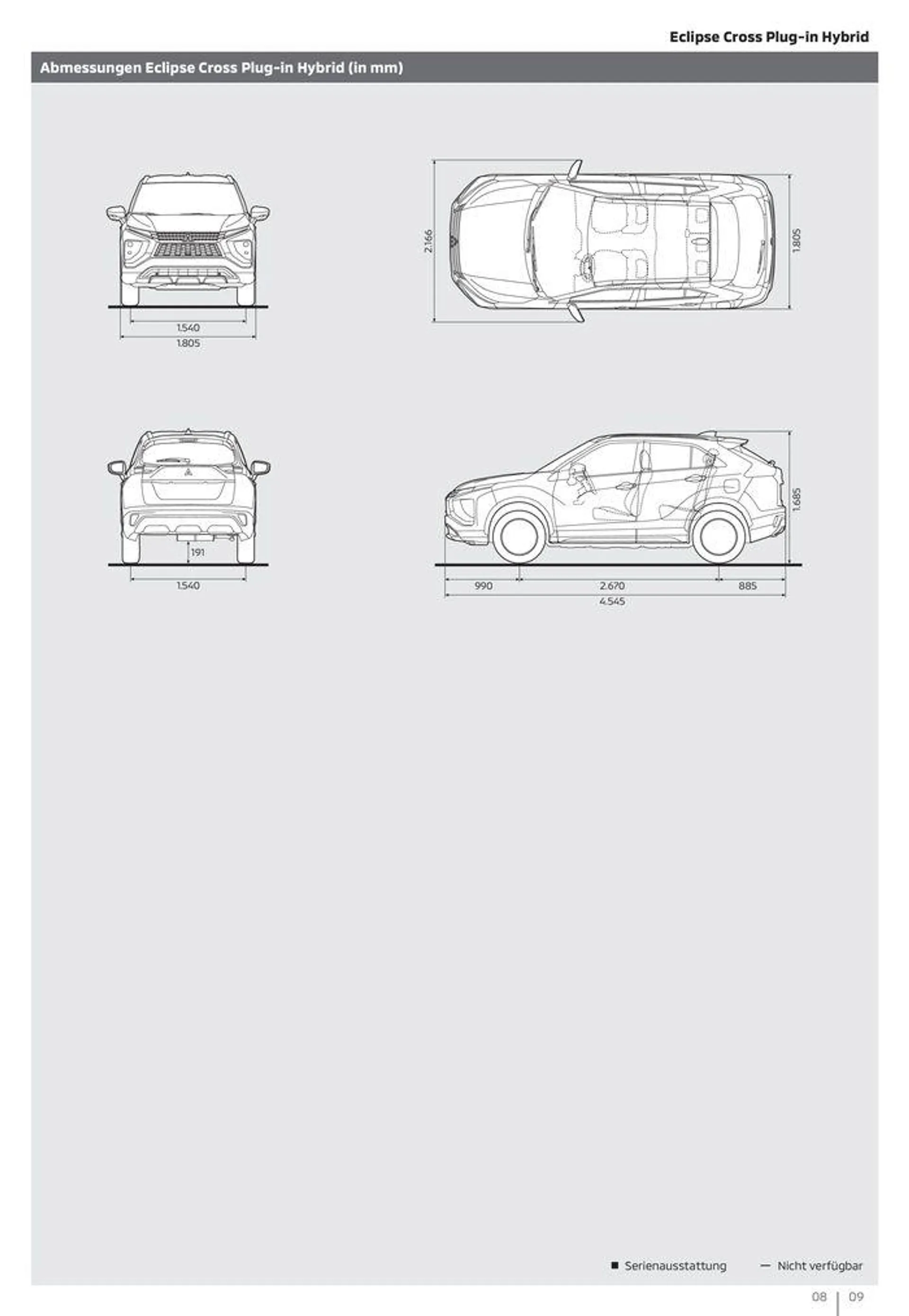 Mitsubishi Prospekt von 16. April bis 16. April 2025 - Prospekt seite 9