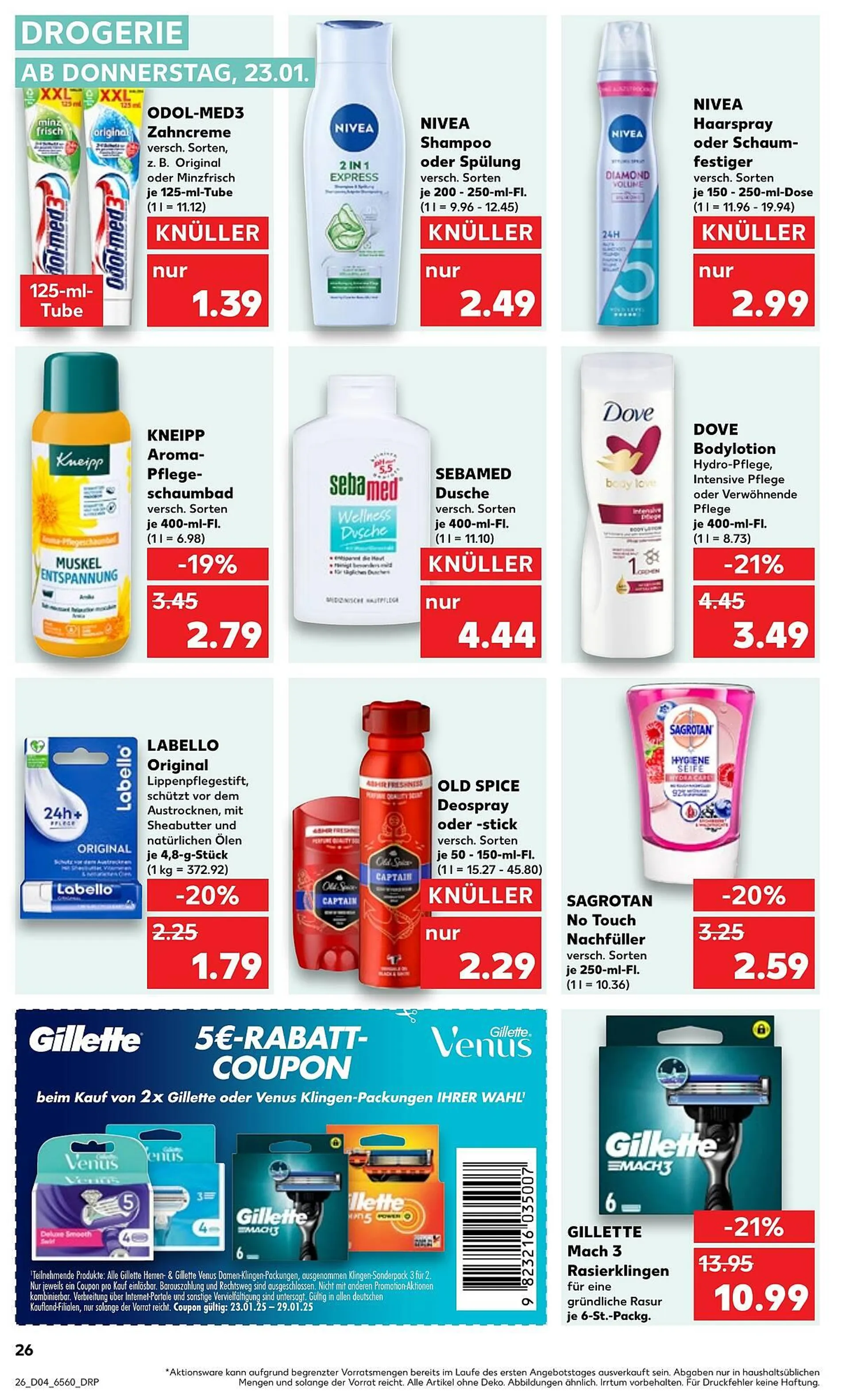 Kaufland Prospekt von 23. Januar bis 29. Januar 2025 - Prospekt seite 26