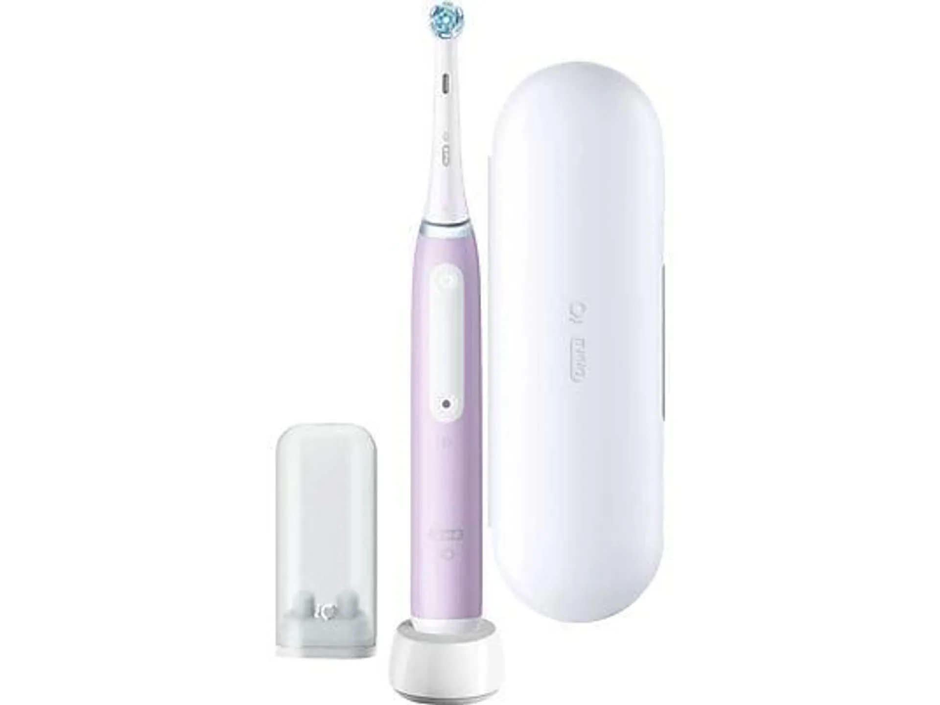 ORAL-B iO 4 mit Reiseetui Elektrische Zahnbürste Lavender, Reinigungstechnologie: Mikrovibrationen