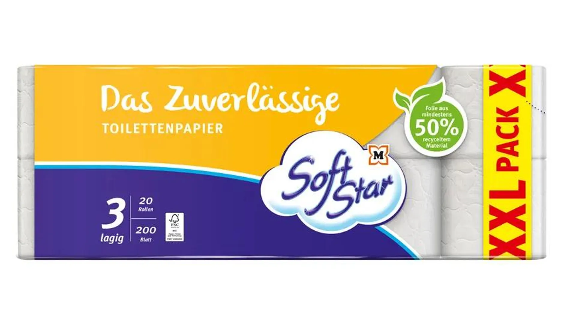 SoftStar Toilettenpapier Das Zuverlässige