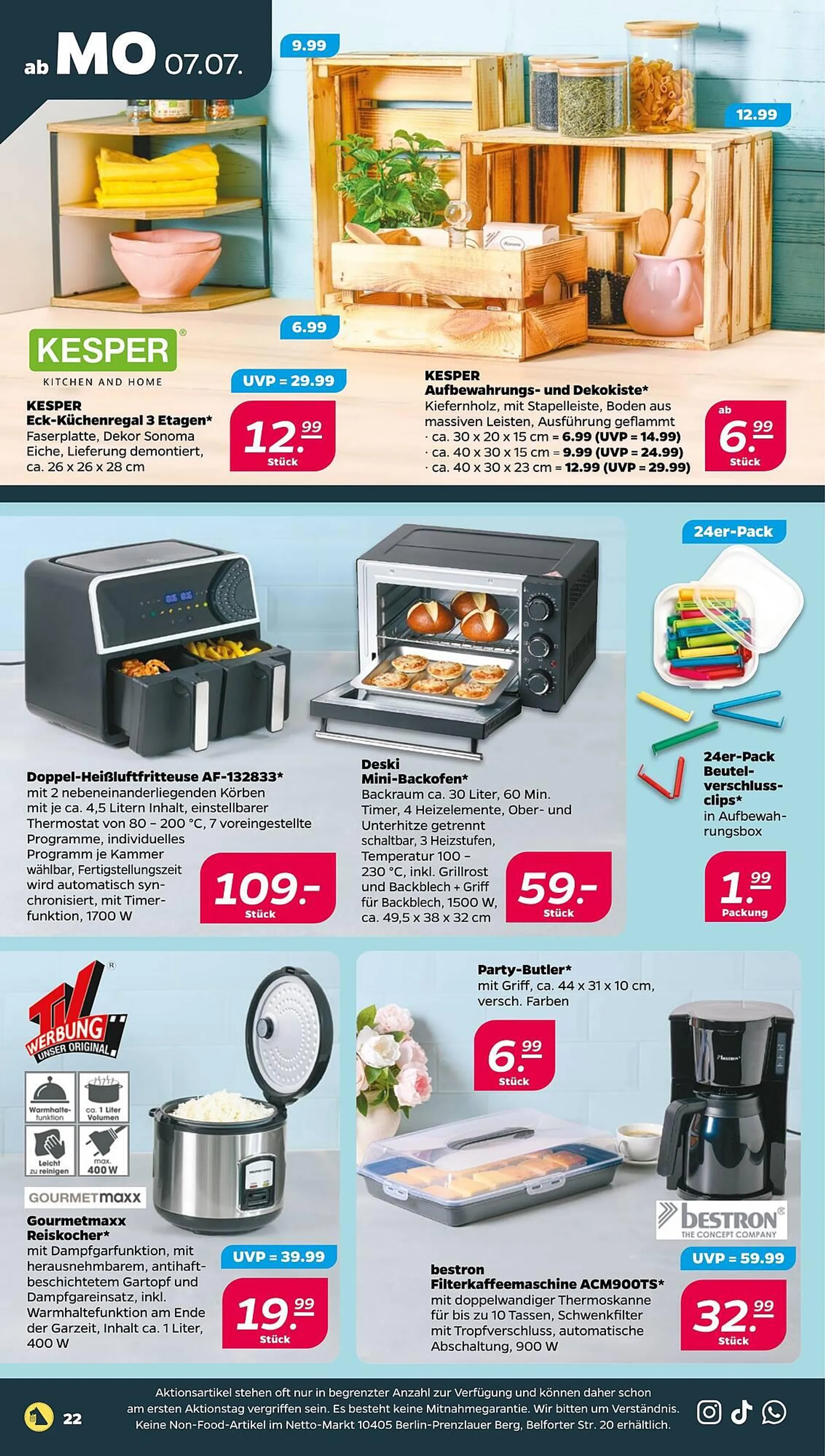 NETTO Prospekt von 7. Juli bis 12. Juli 2025 - Prospekt seite 26