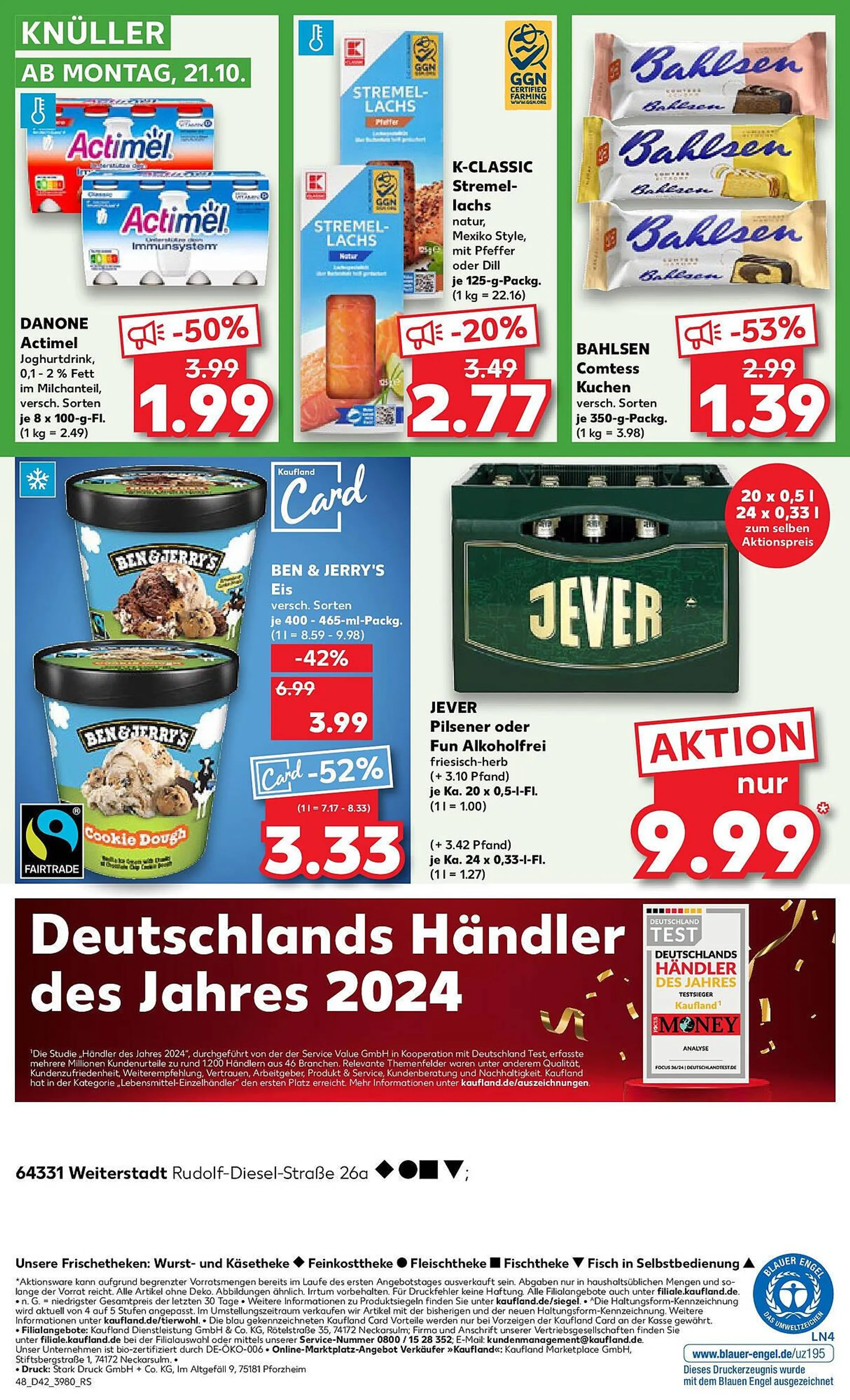 Kaufland Prospekt von 20. Oktober bis 23. Oktober 2024 - Prospekt seite 5