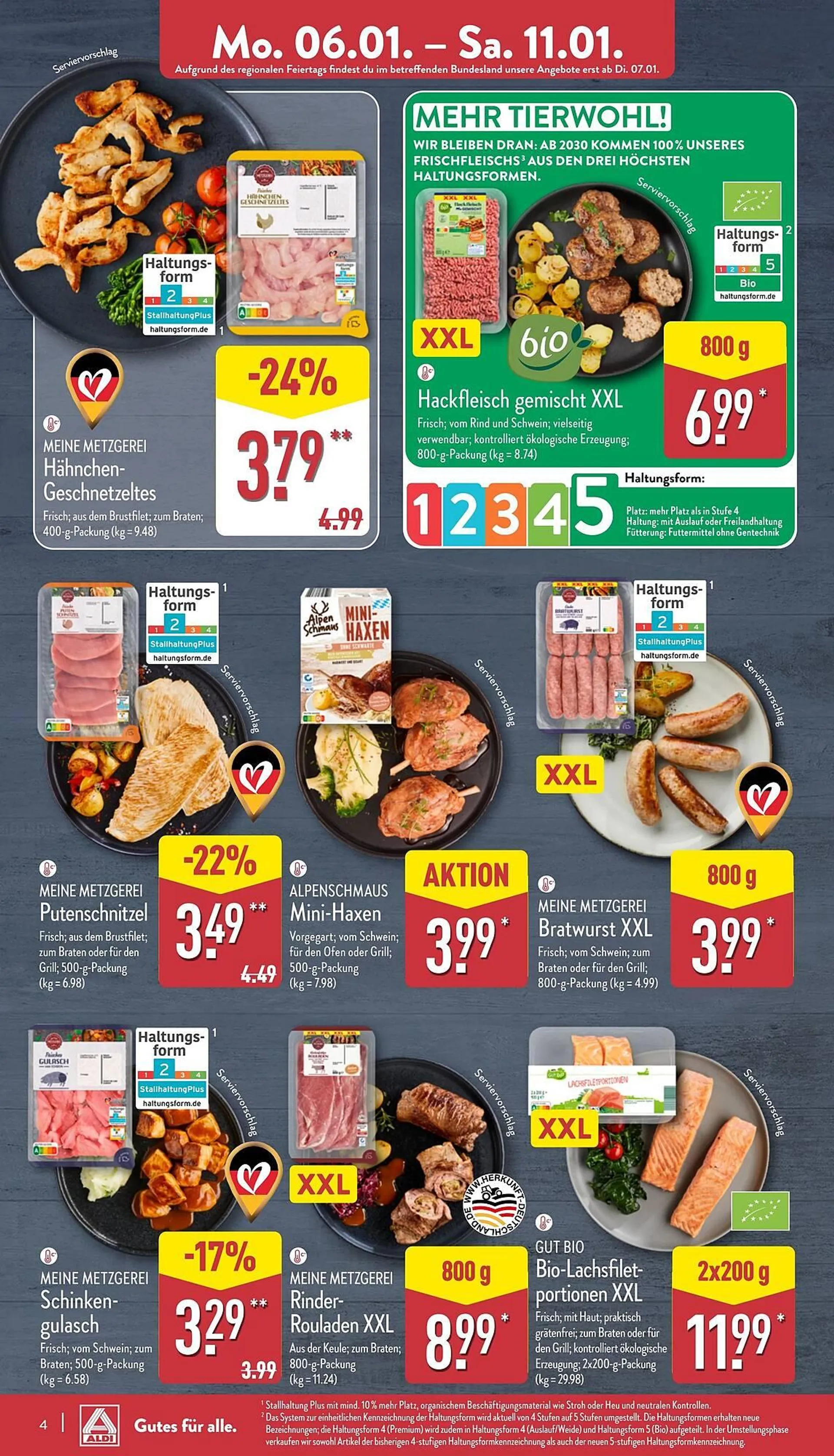 Aldi Nord Prospekt von 6. Januar bis 12. Januar 2025 - Prospekt seite 4