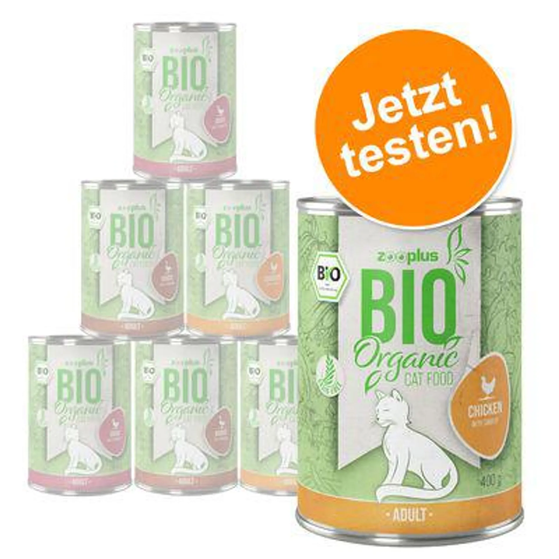 Probiermix: zooplus Bio 6 x 400 g