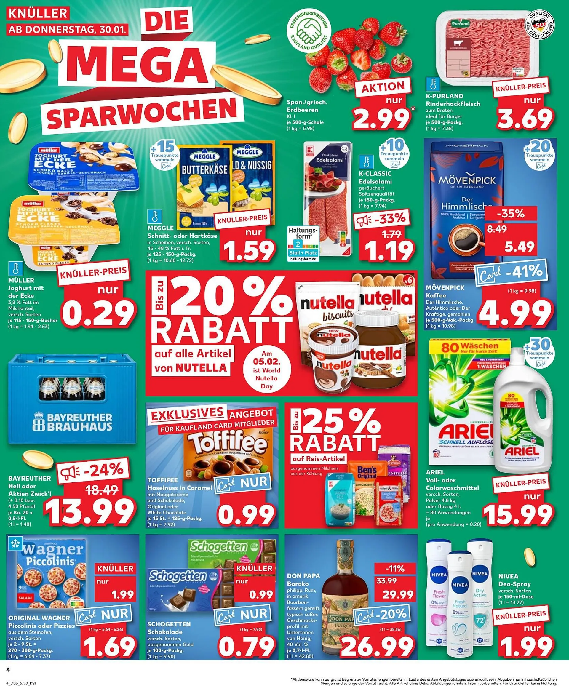 Kaufland Prospekt von 30. Januar bis 5. Februar 2025 - Prospekt seite 4