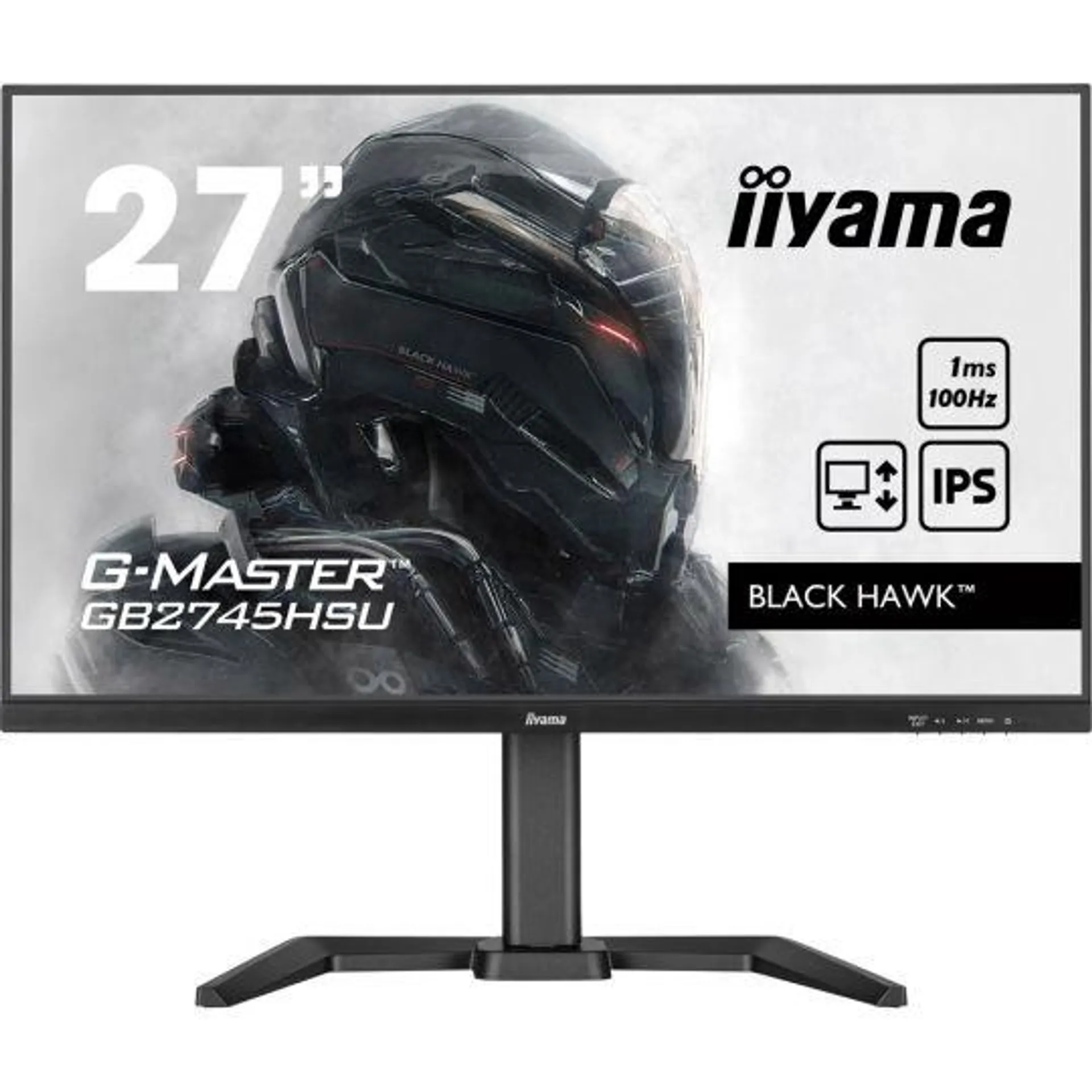 iiyama G-Master GB2745HSU-B1 Black Hawk - 27'' FullHD 100Hz Gaming Monitor