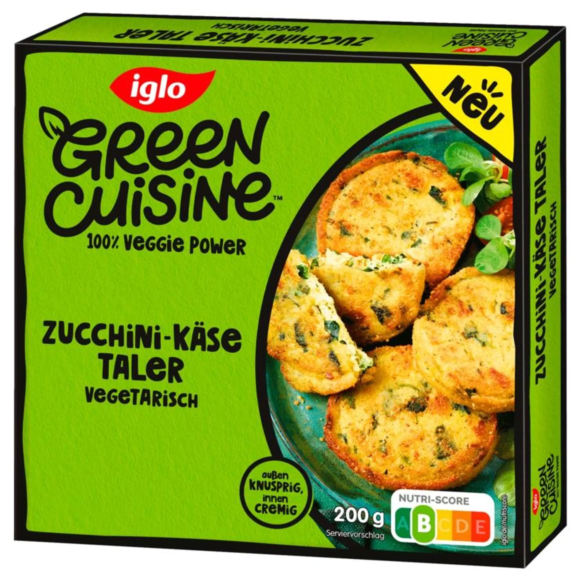 Iglo Green Cuisine Zucchini Käse Taler 200g