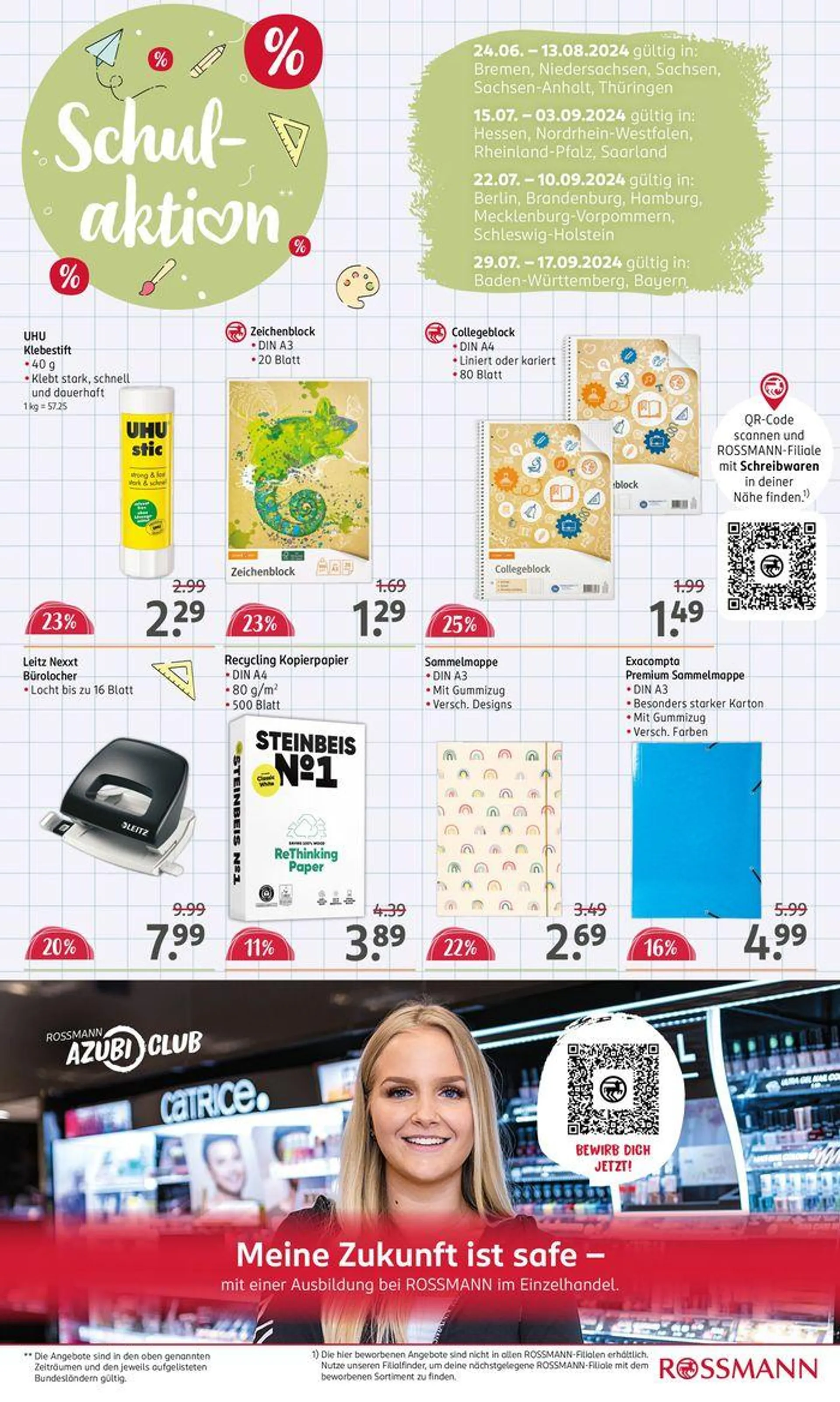 Aktuelle Schnäppchen und Angebote von 22. Juni bis 17. September 2024 - Prospekt seite 16