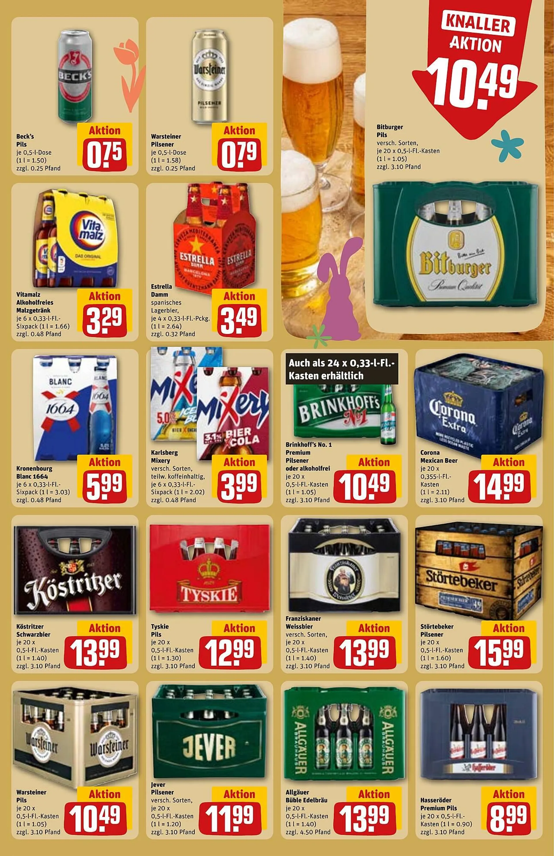 REWE Prospekt von 14. April bis 19. April 2025 - Prospekt seite 21