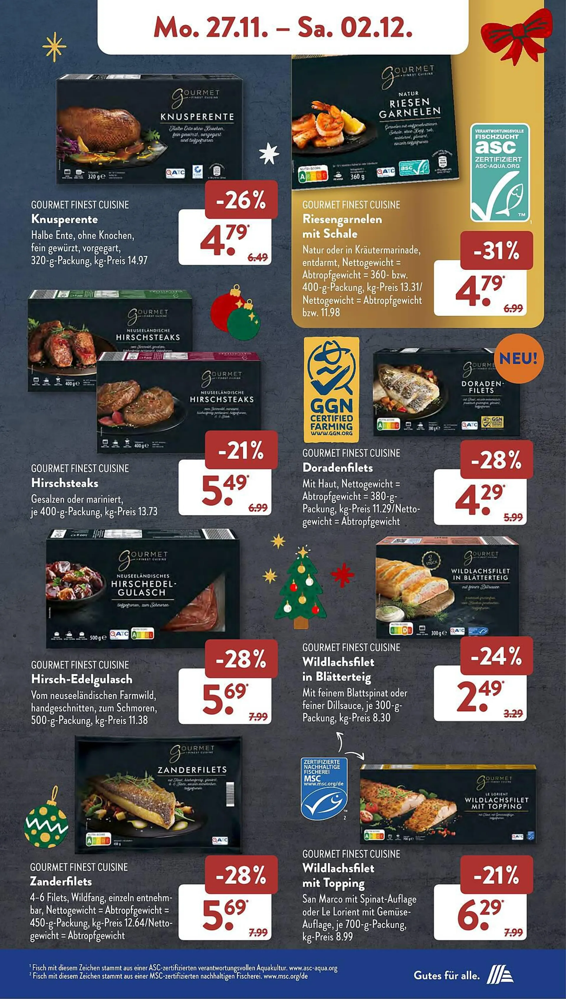 Aldi Süd Food Prospekt von 27. November bis 2. Dezember 2023 - Prospekt seite 6