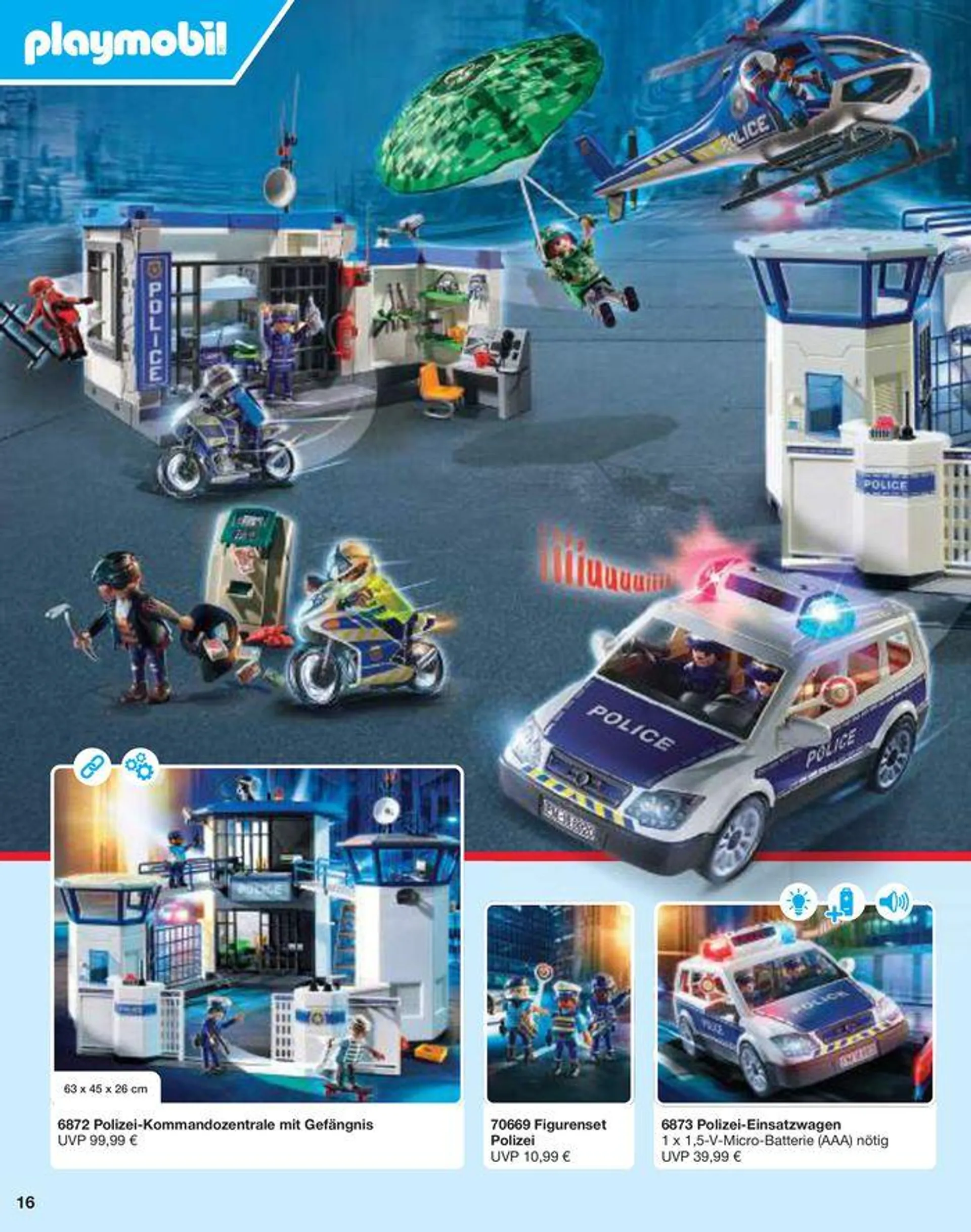 50 Years Of Playmobil von 9. Juli bis 31. Dezember 2024 - Prospekt seite 16