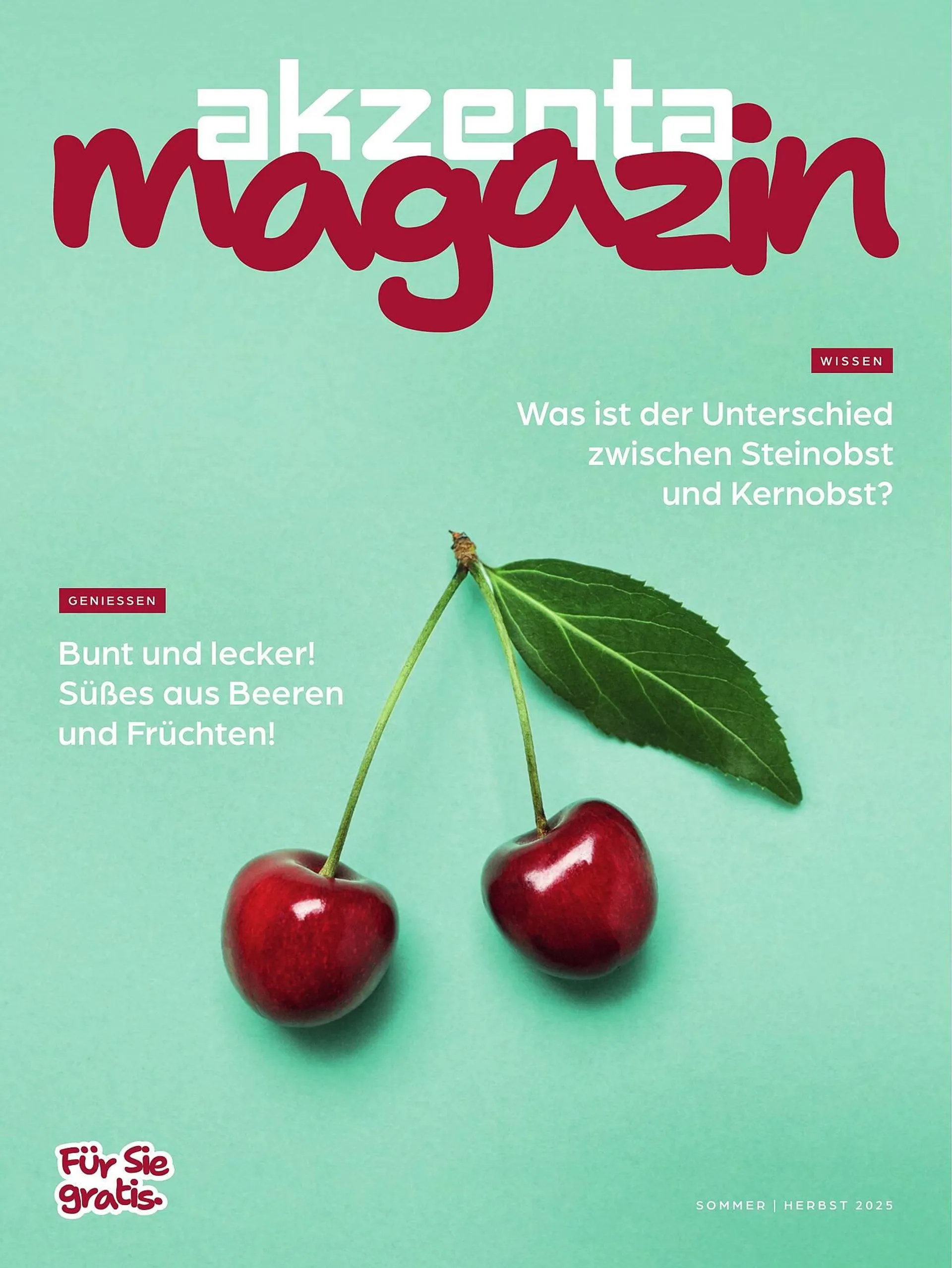 akzenta Prospekt von 1. Juli bis 31. Dezember 2025 - Prospekt seite 1
