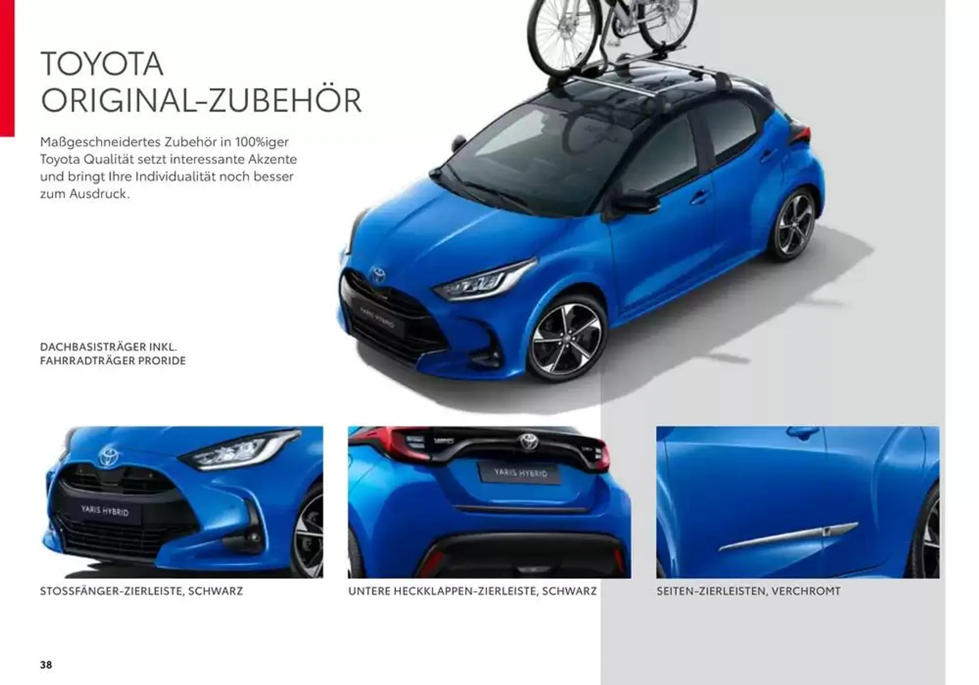 Toyota Yaris von 24. Januar bis 24. Januar 2026 - Prospekt seite 38