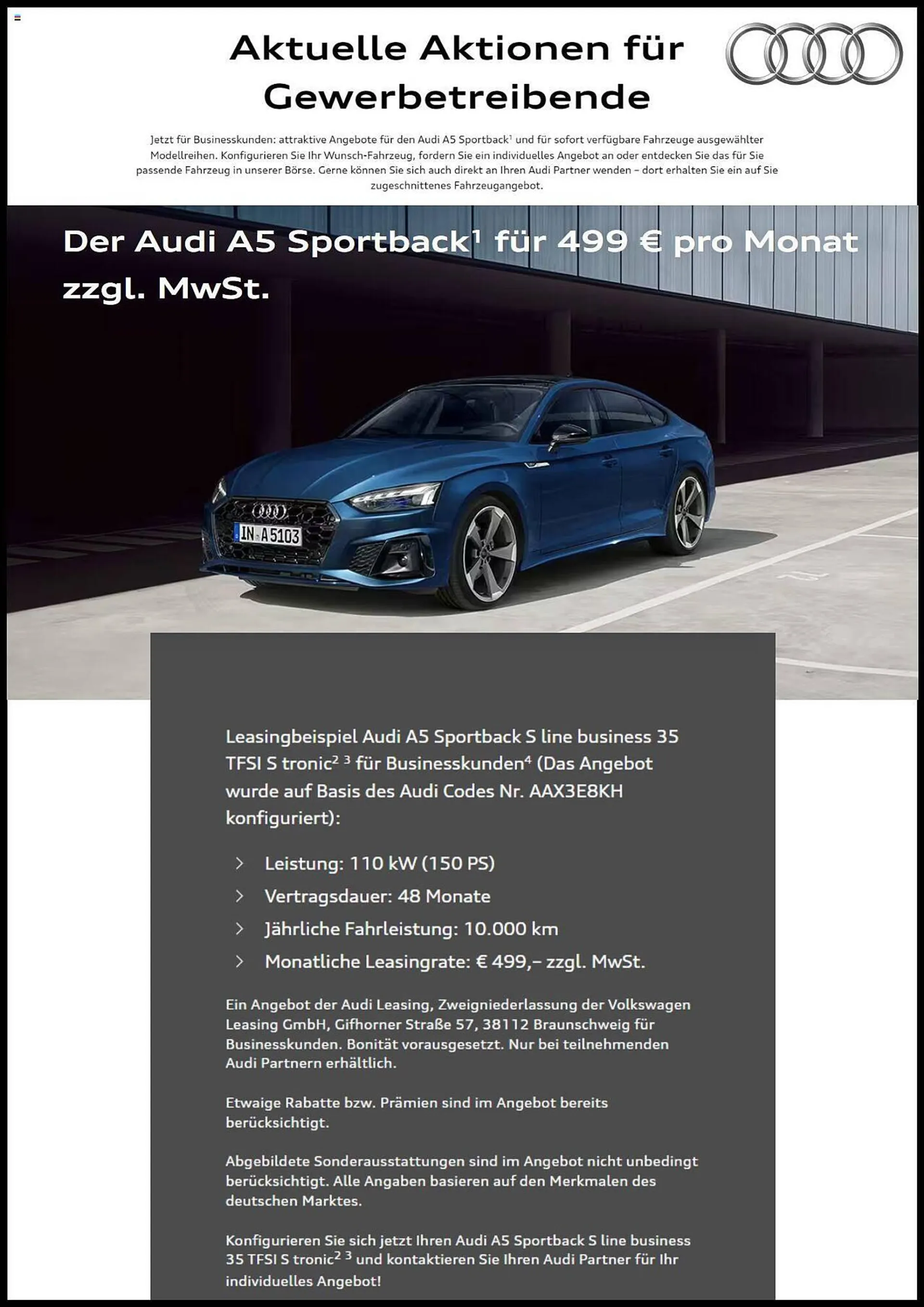 Audi Prospekt von 12. Juni bis 10. Juli 2023 - Prospekt seite 2