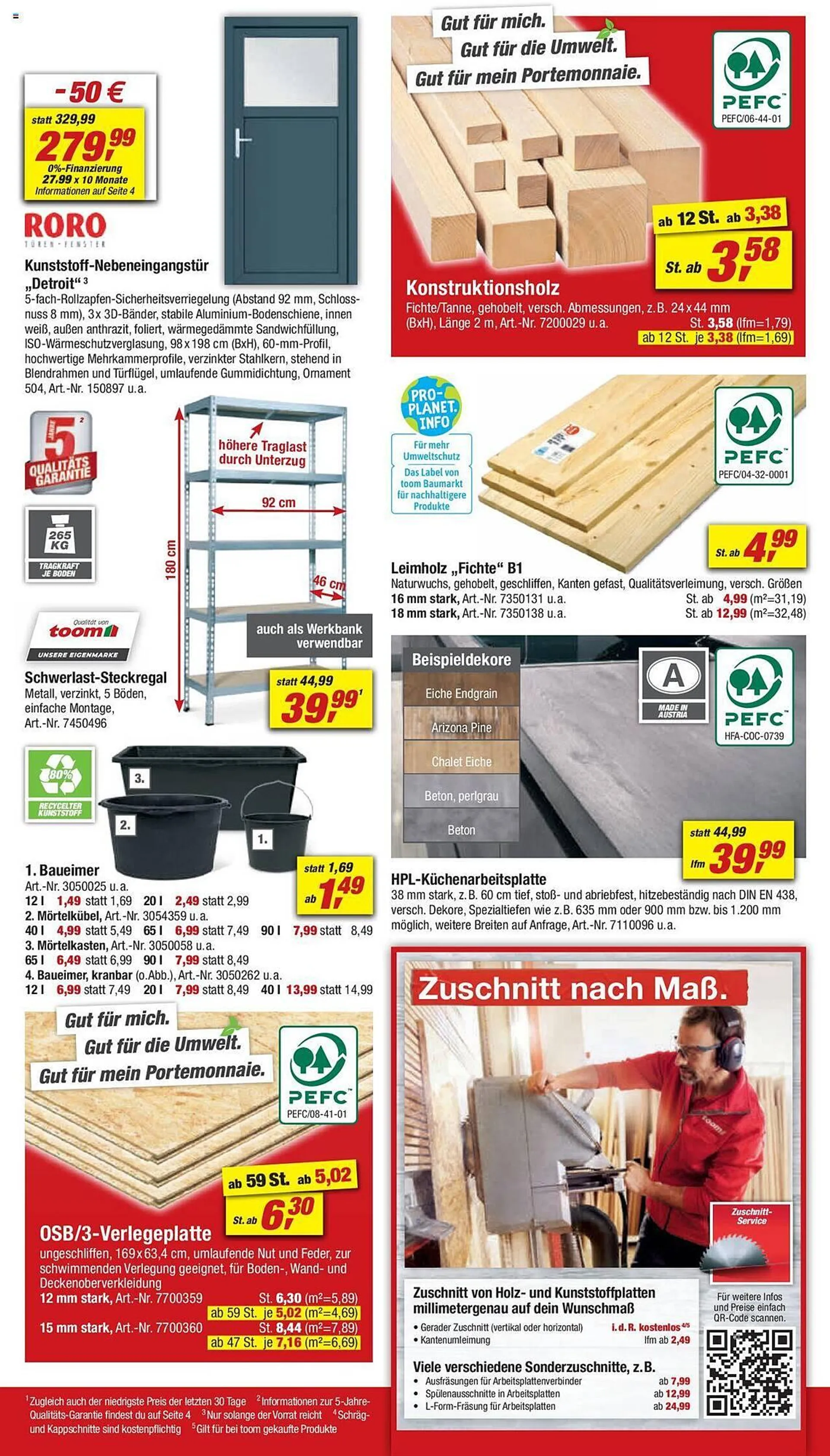 toom Baumarkt Prospekt von 16. Dezember bis 22. Dezember 2023 - Prospekt seite 7