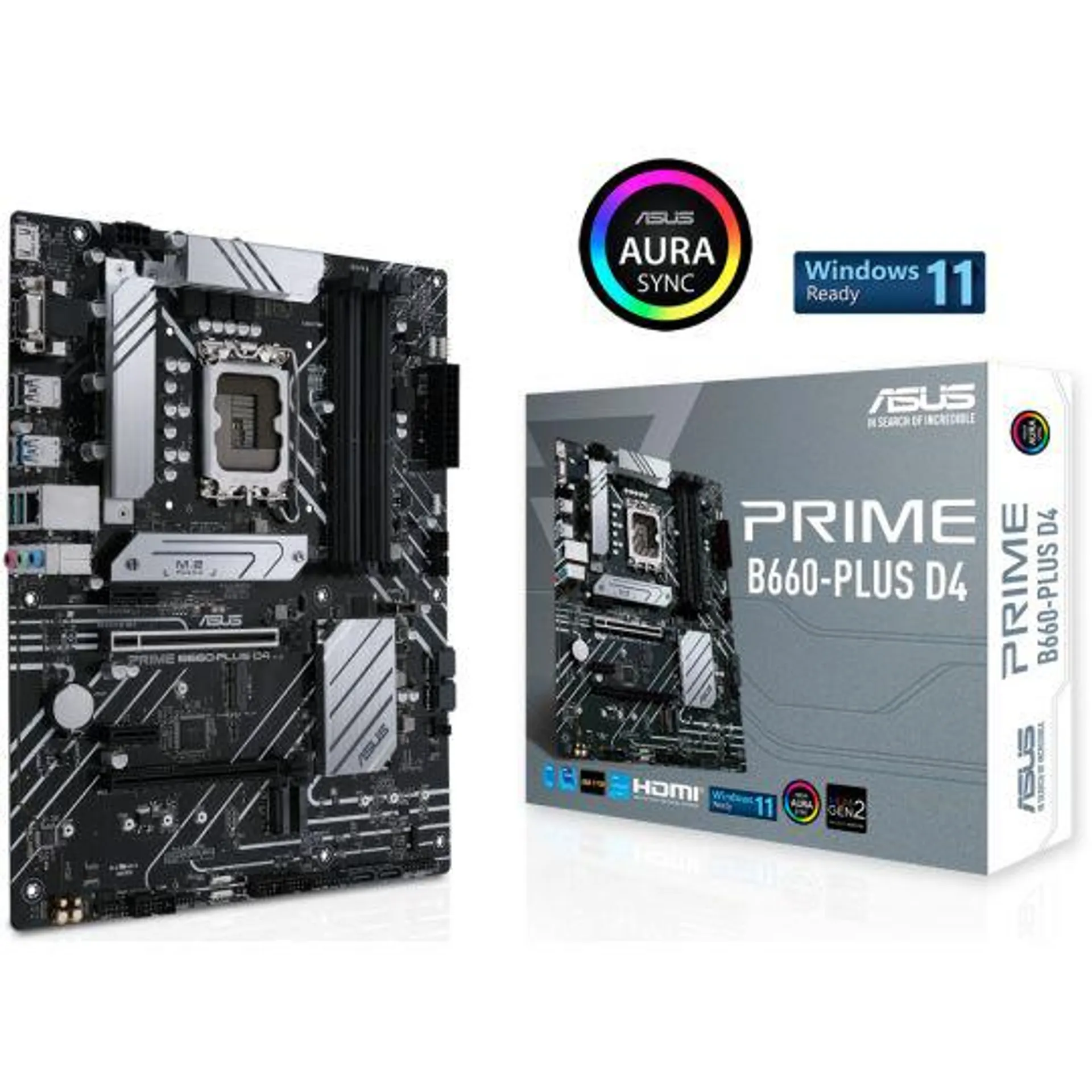 ASUS Prime B660-Plus D4 - ATX Mainboard - B-Ware