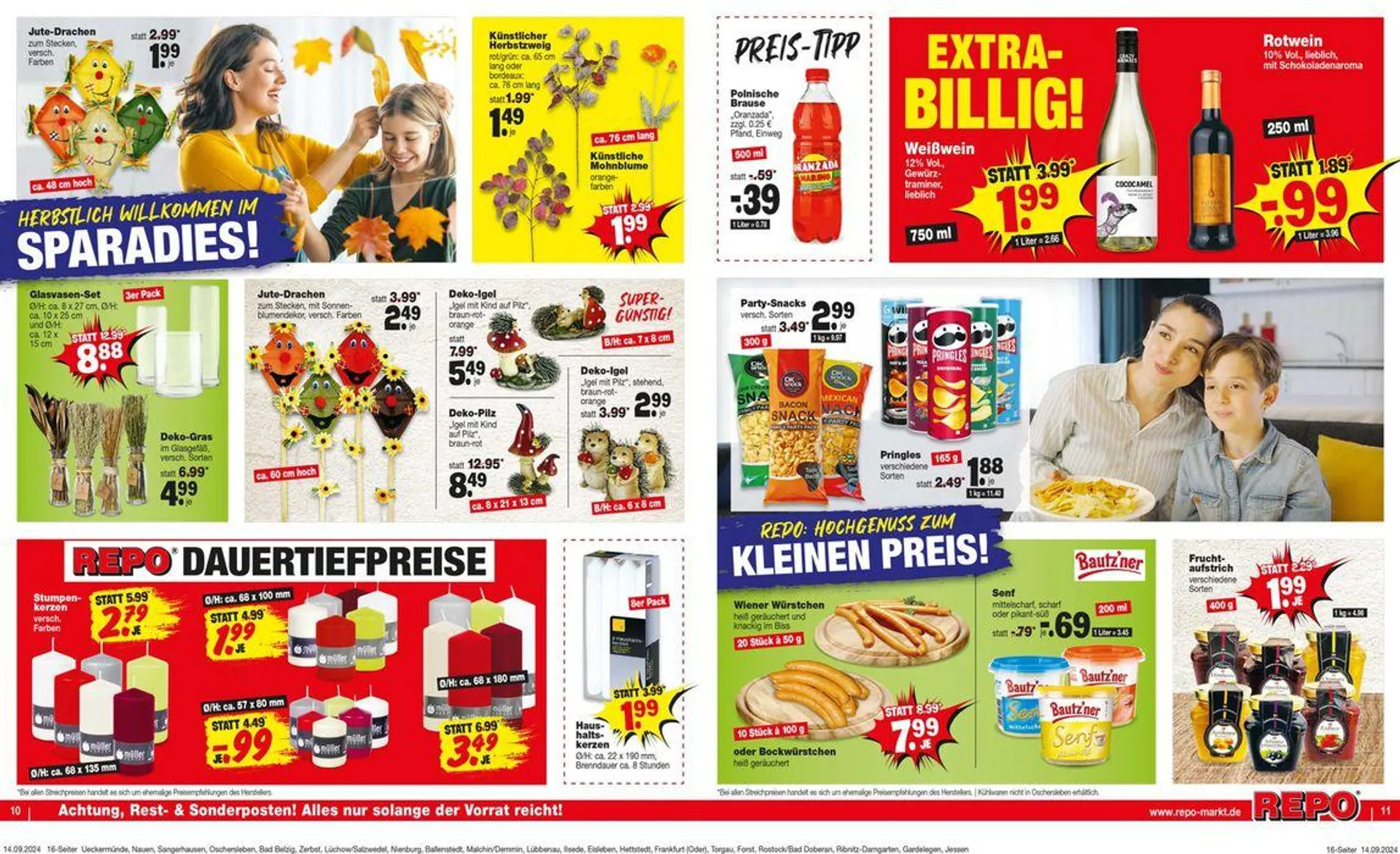 Tolles Angebot für alle Kunden von 15. September bis 29. September 2024 - Prospekt seite 6