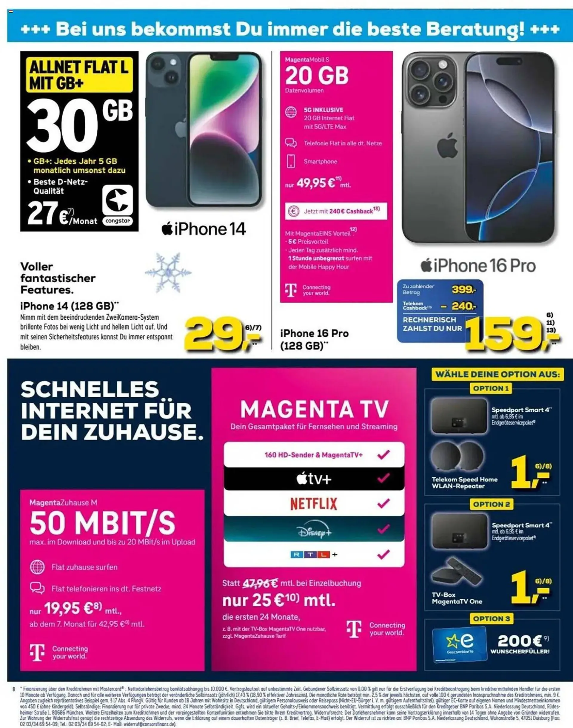 Euronics Prospekt von 11. Dezember bis 17. Dezember 2024 - Prospekt seite 8