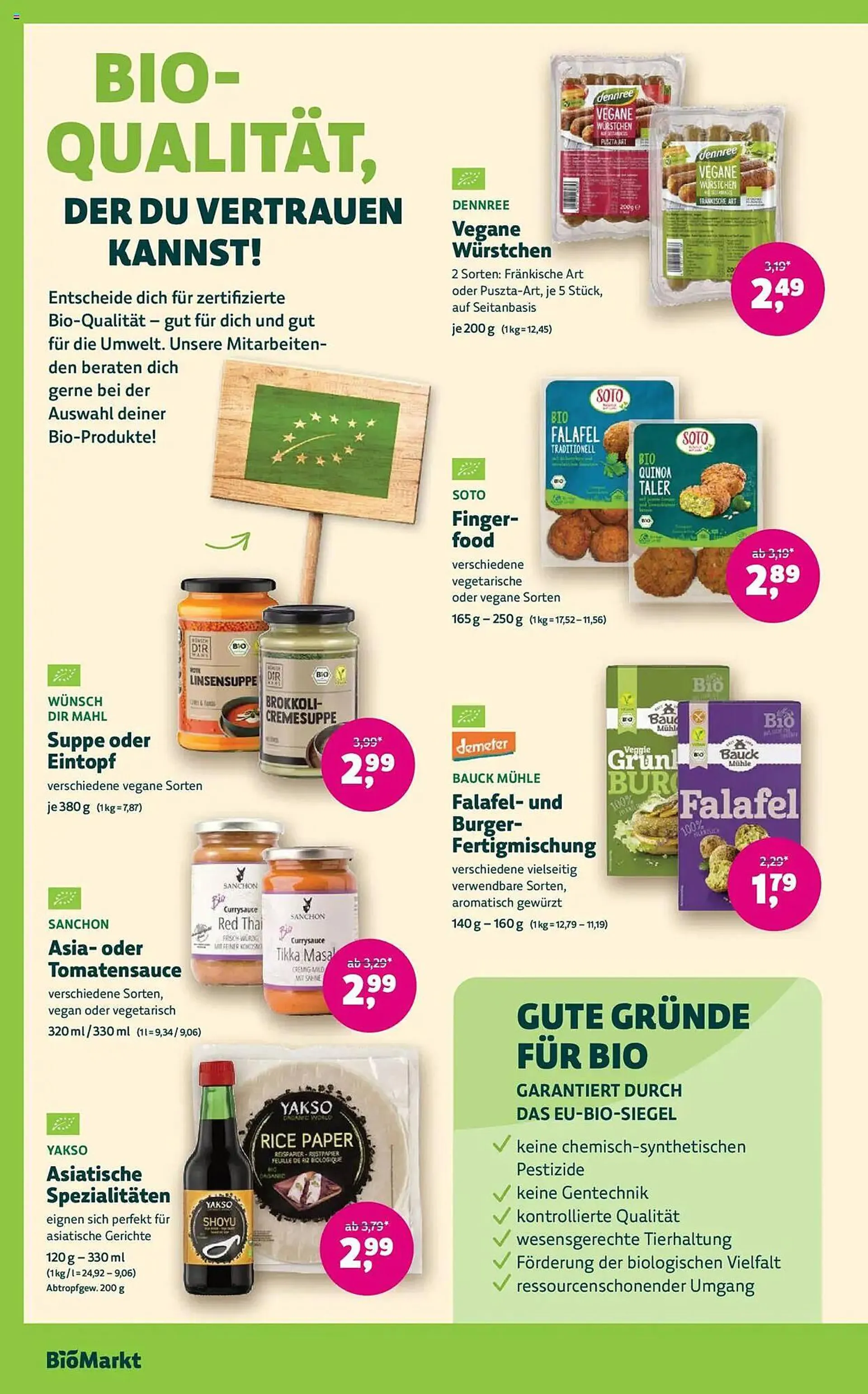 Biomarkt Prospekt von 26. Februar bis 11. März 2025 - Prospekt seite 10