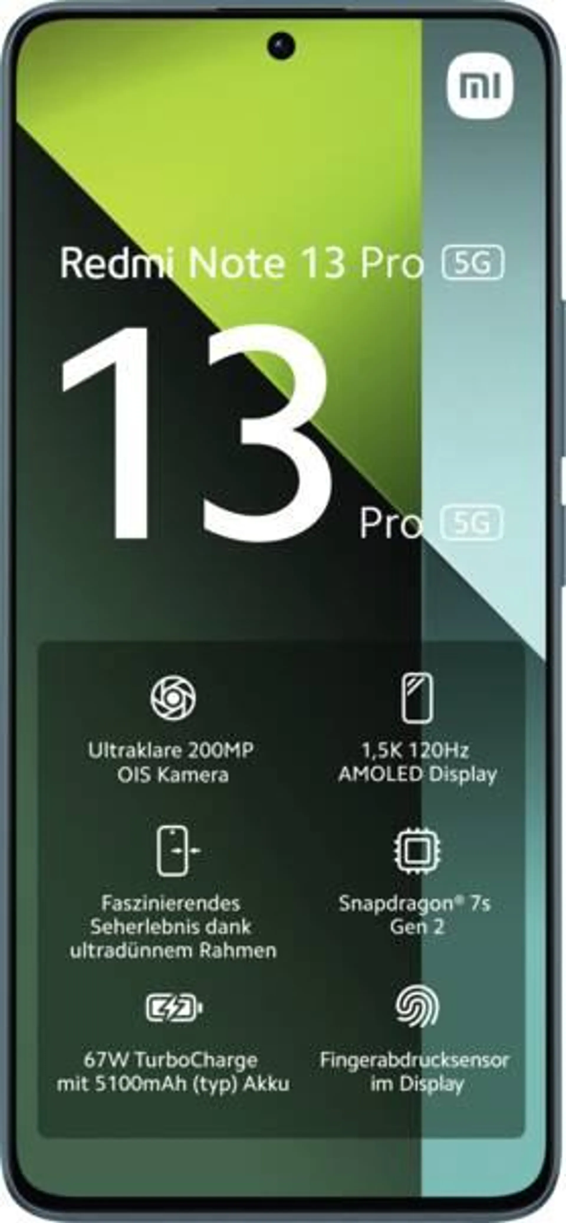 Redmi Note 13 Pro 5G 256GB - Ocean Teal