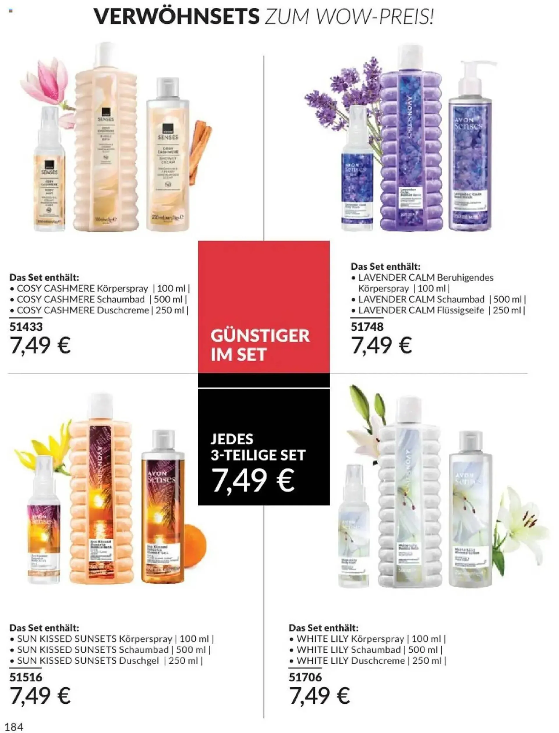 Avon Prospekt von 1. Februar bis 28. Februar 2025 - Prospekt seite 184