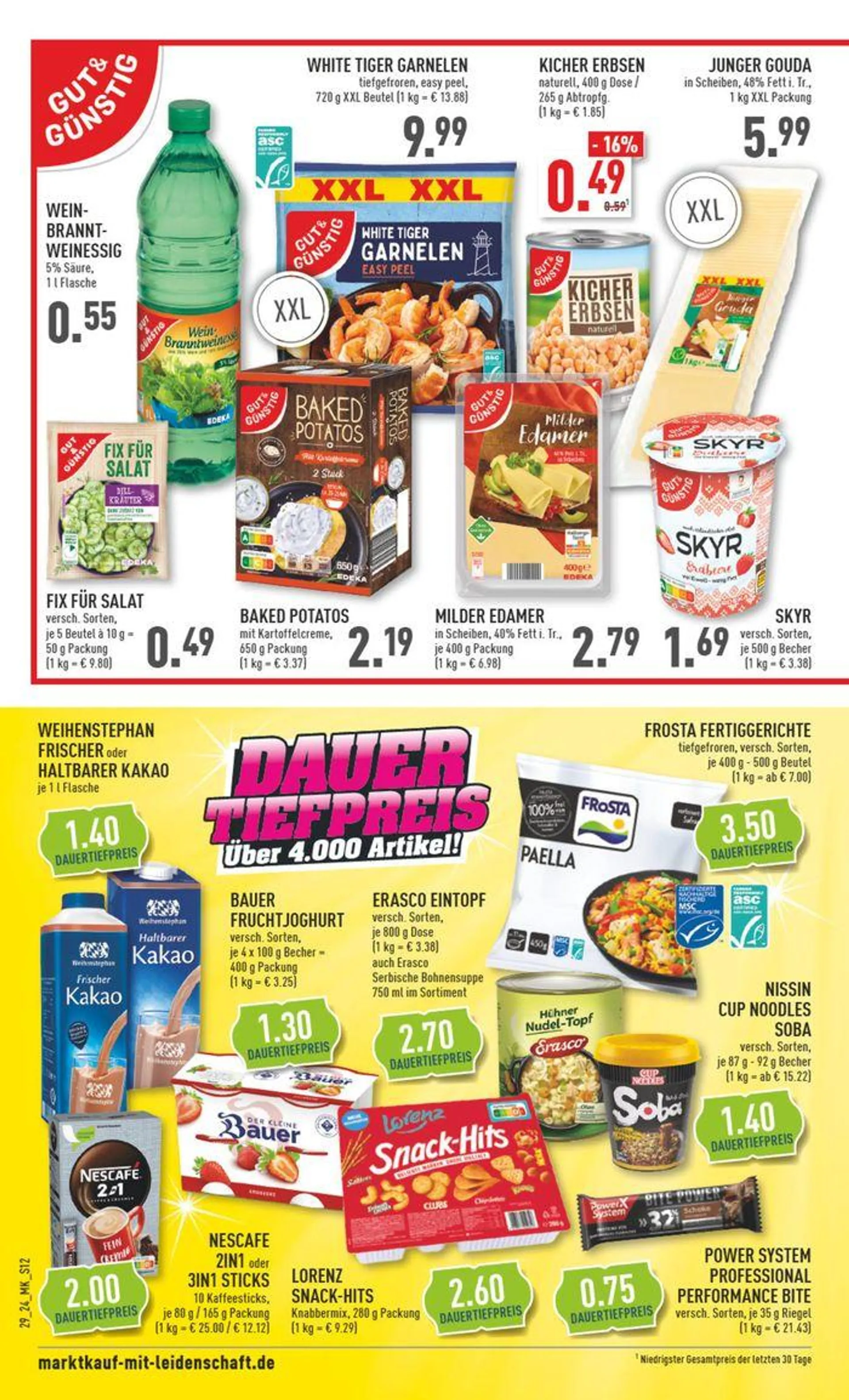 Tolles Angebot für Schnäppchenjäger von 16. Juli bis 30. Juli 2024 - Prospekt seite 12