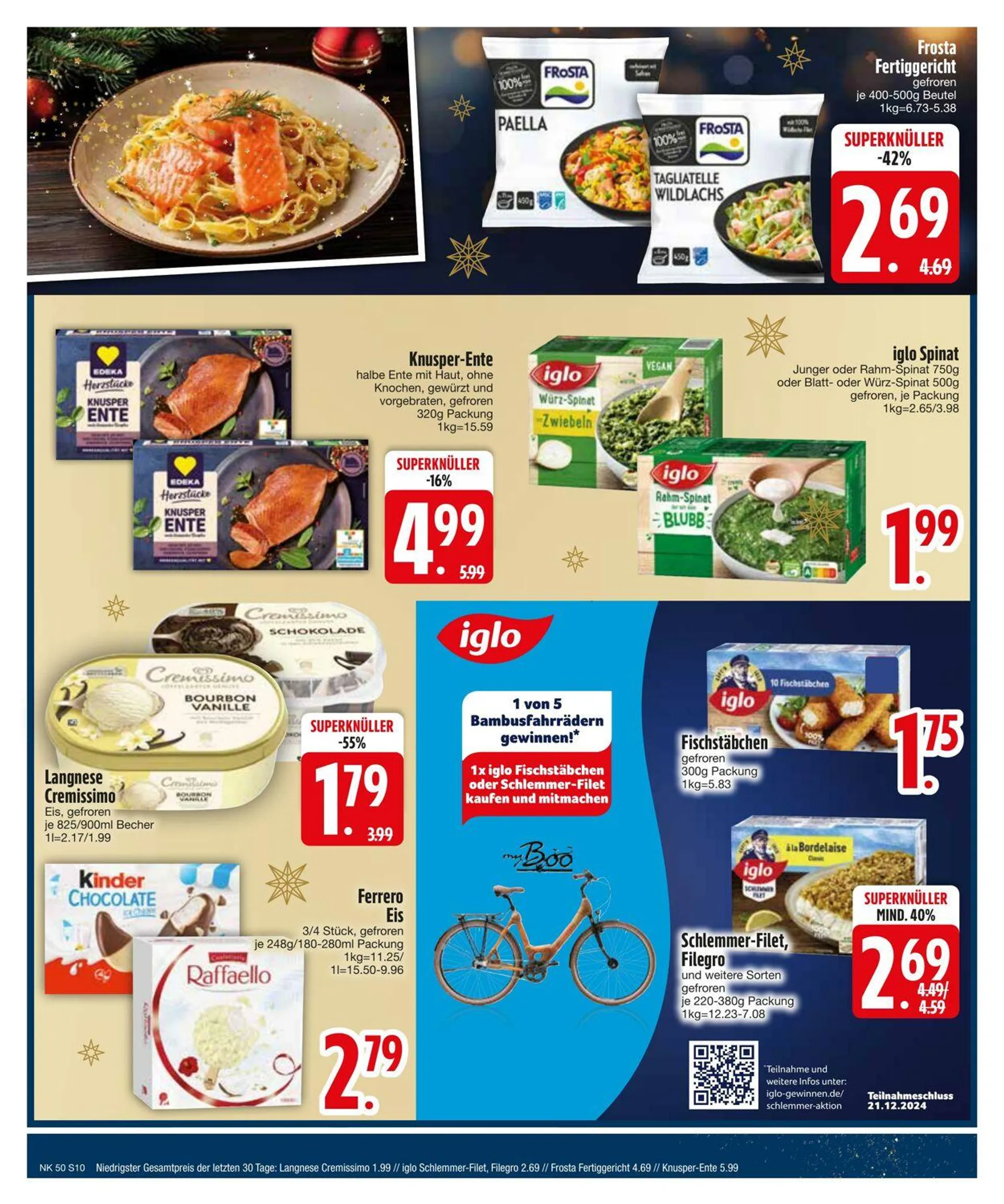 Edeka - Weihnachten 2024 von 9. Dezember bis 16. Dezember 2024 - Prospekt seite 12