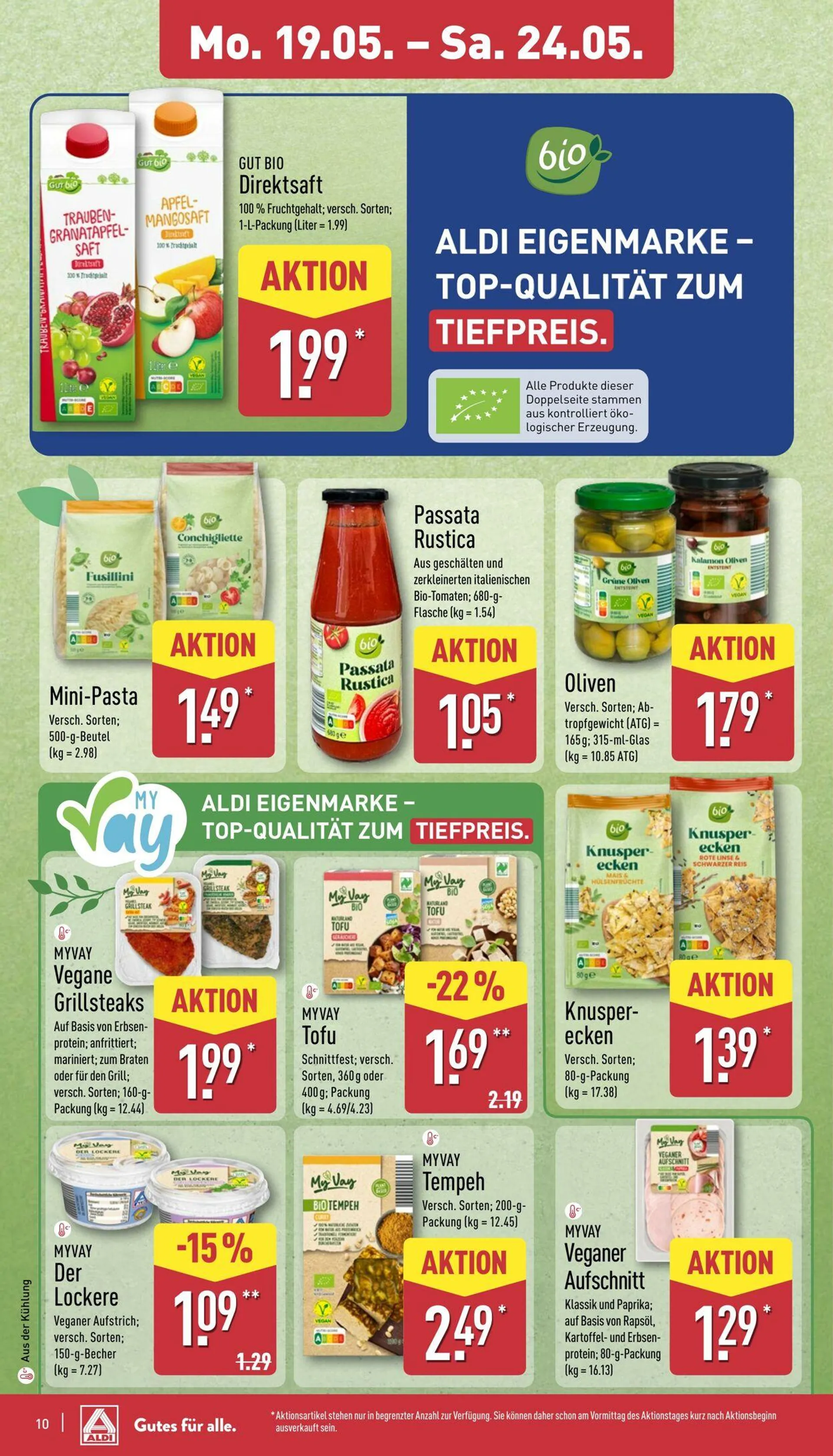 Aldi-Nord von 12. Mai bis 17. Mai 2025 - Prospekt seite 14